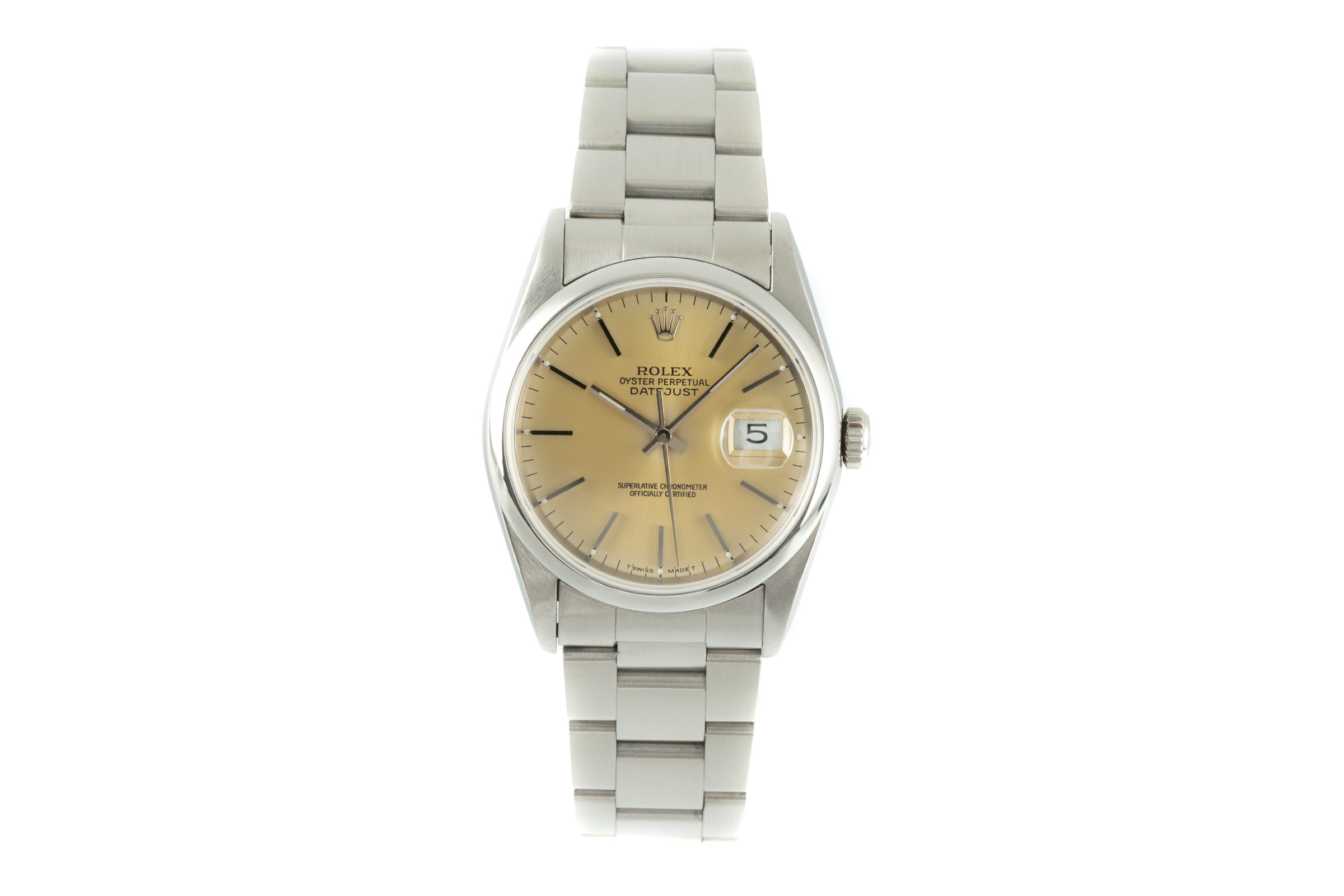 Rolex Datejust steel automatic Kal. 3135 Ref. 16200