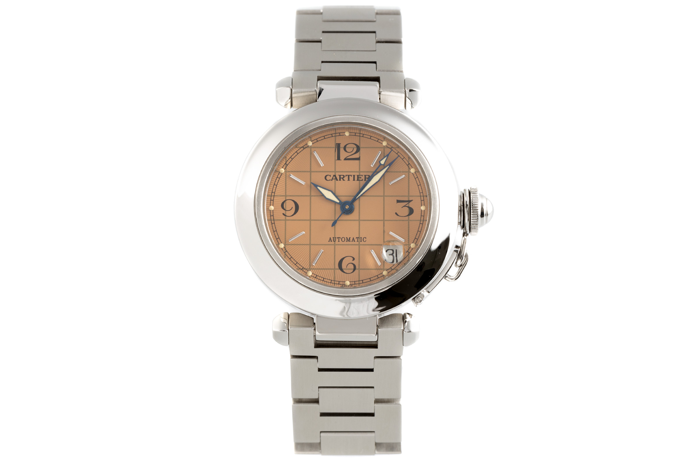 Cartier Pasha steel automatic Kal. 049 Ref. 2324