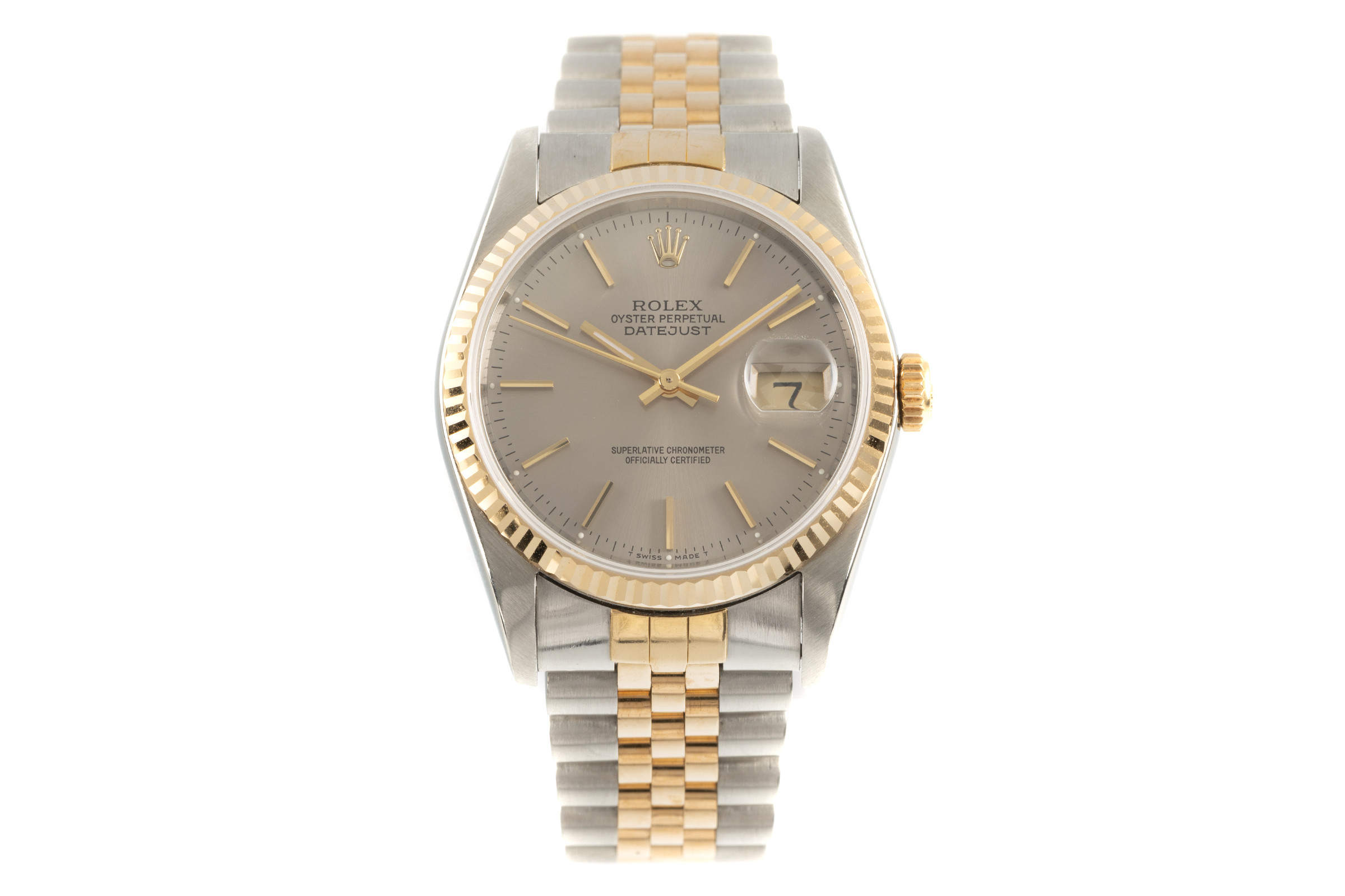 Rolex Datejust steel / gold automatic Kal. 3135 Ref. 16233