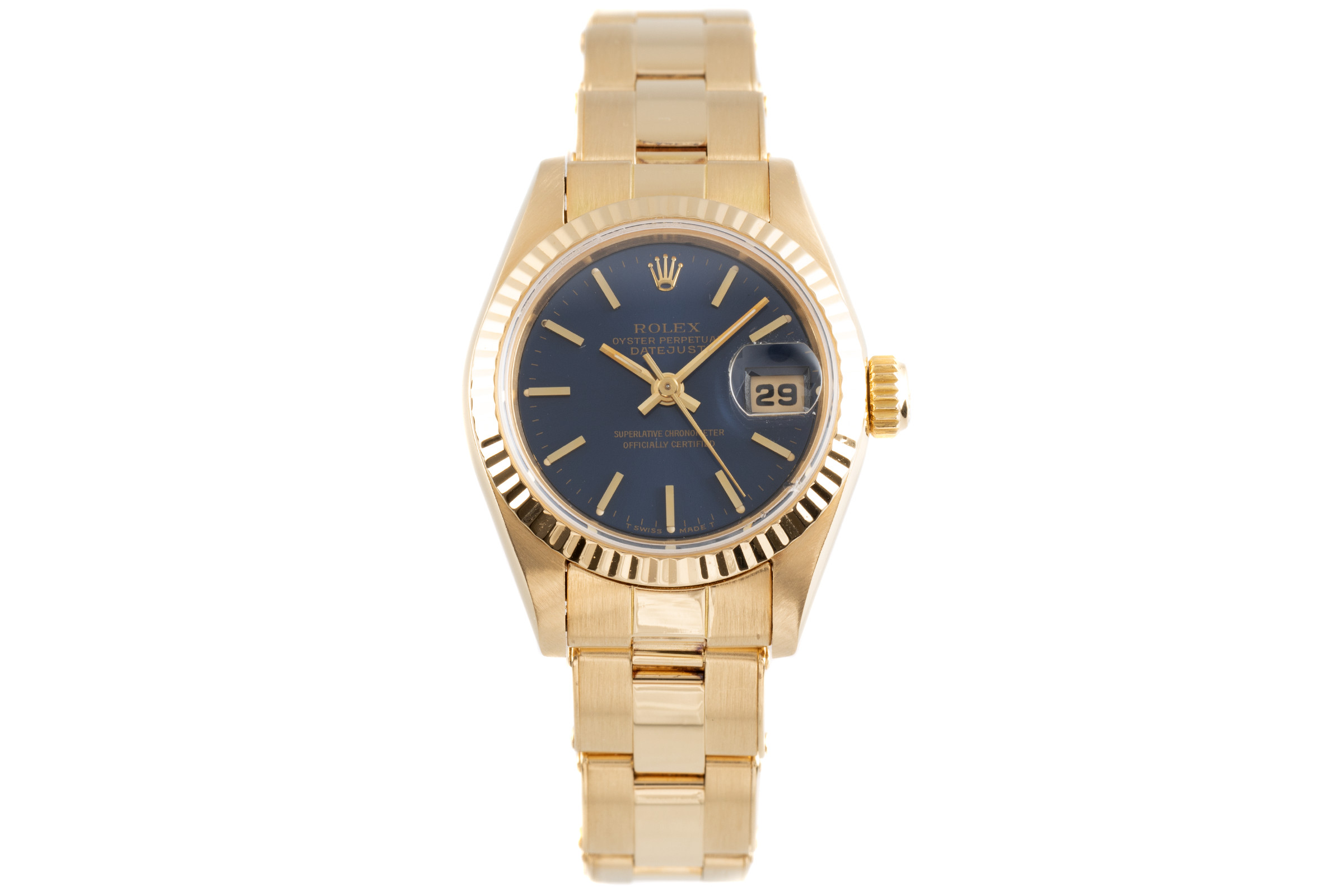 Rolex Lady Datejust 18 ct gold automatic Kal. 2135 Ref. 69178