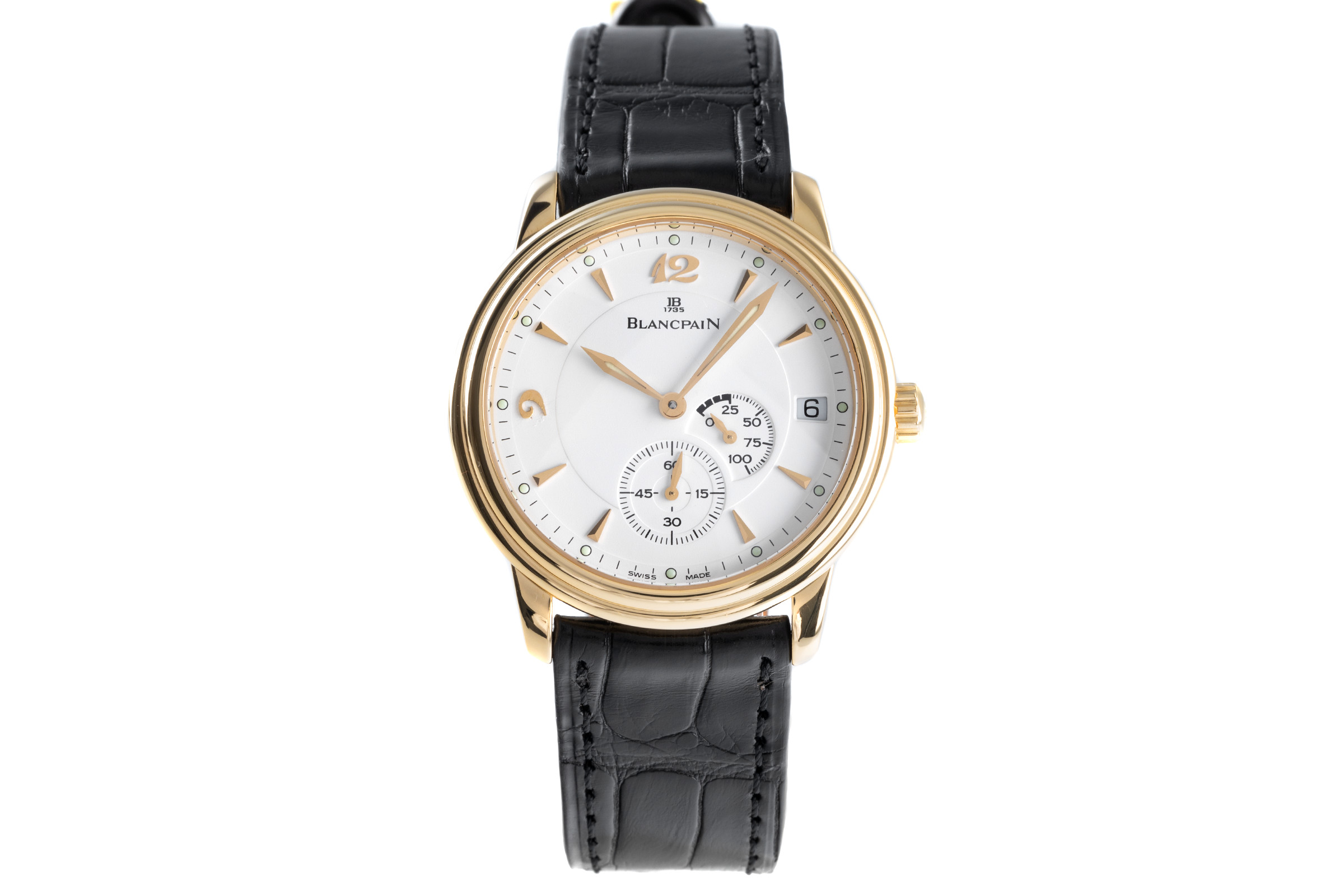 Blancpain Villeret 18 ct gold manual winding Kal. 1106