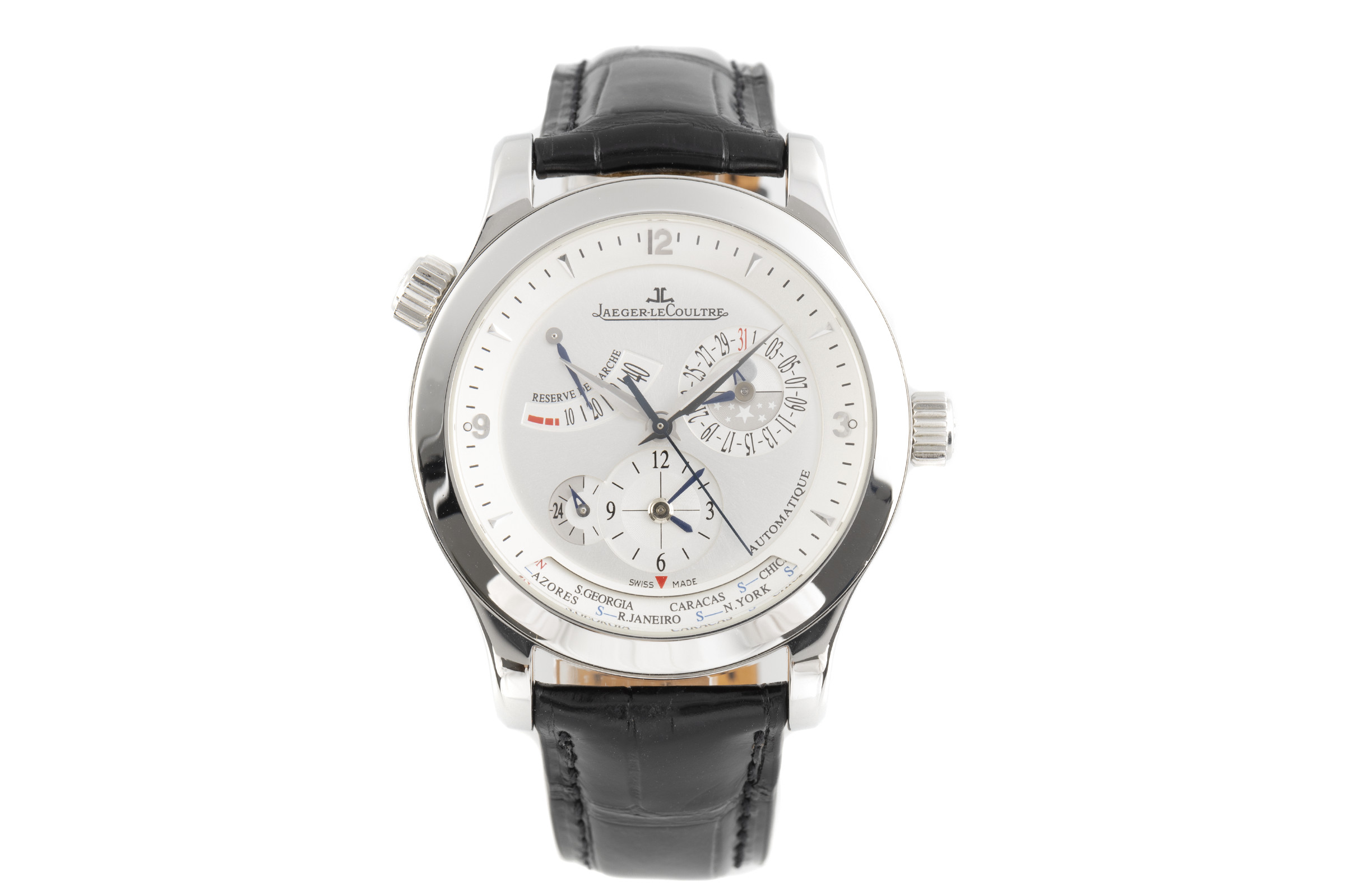 Jaeger-LeCoultre Master Geographic steel automatic Kal. 937 Ref. 147.8.57.S