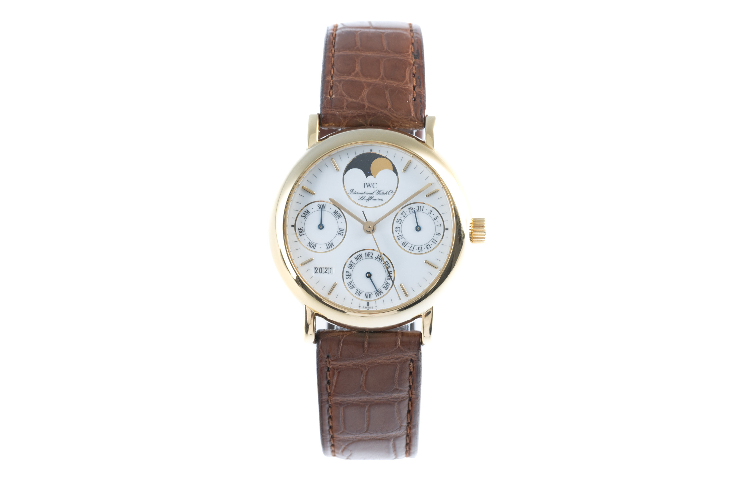 IWC Portofino 18 ct gold automatic Kal. C.37582 Ref. 3541