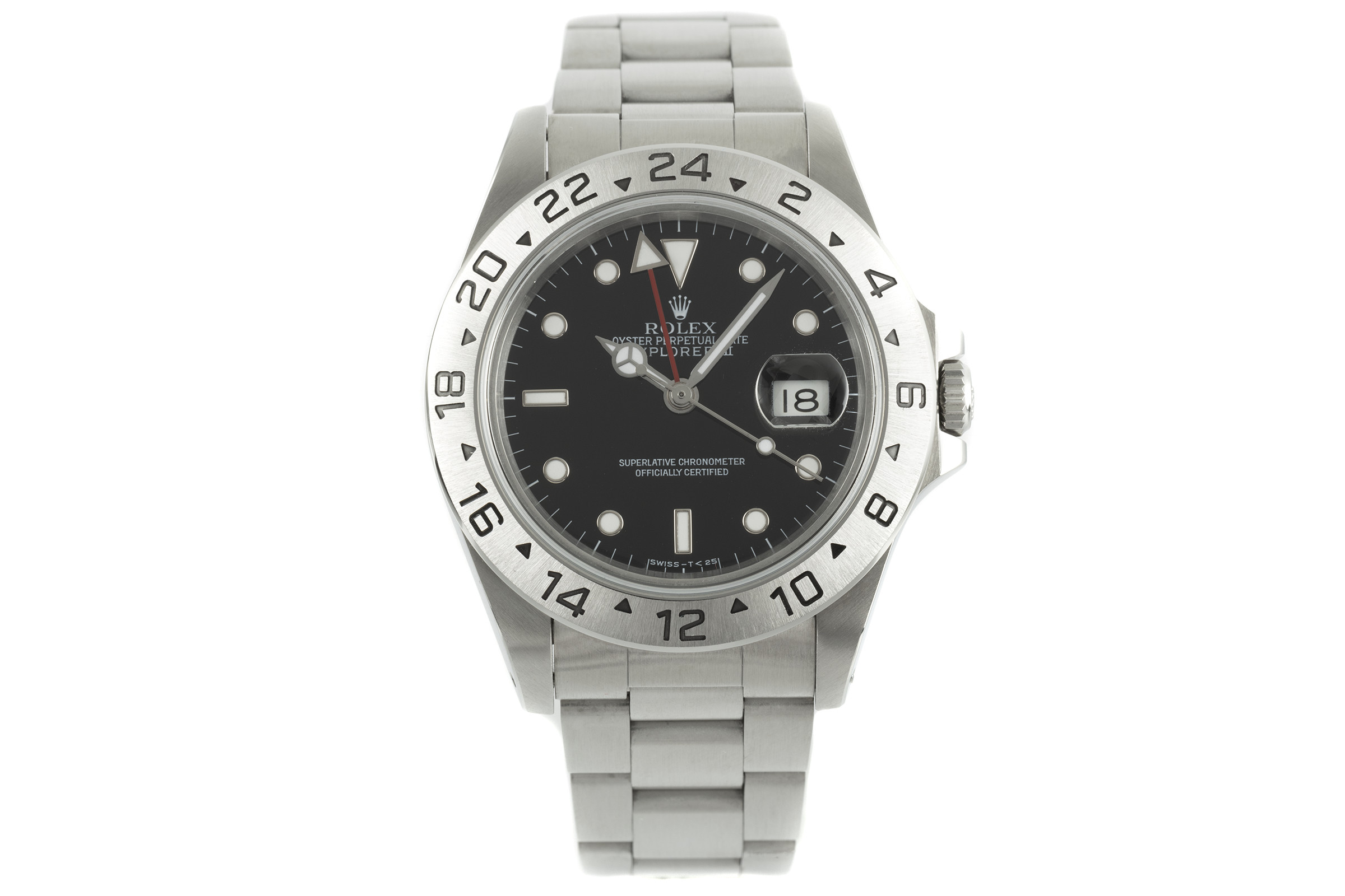 Rolex Explorer II steel automatic Kal. 3185 Ref. 16570