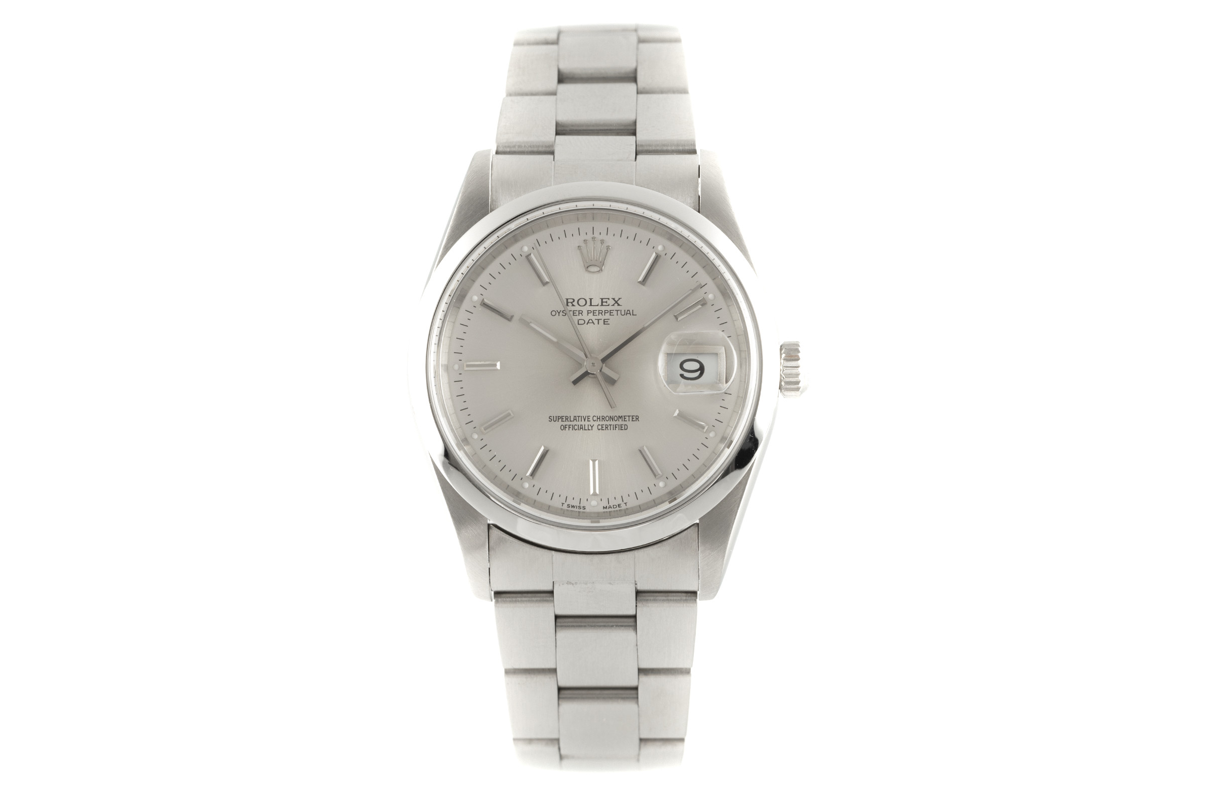 Rolex Date steel automatic Kal. 3135 Ref. 15200