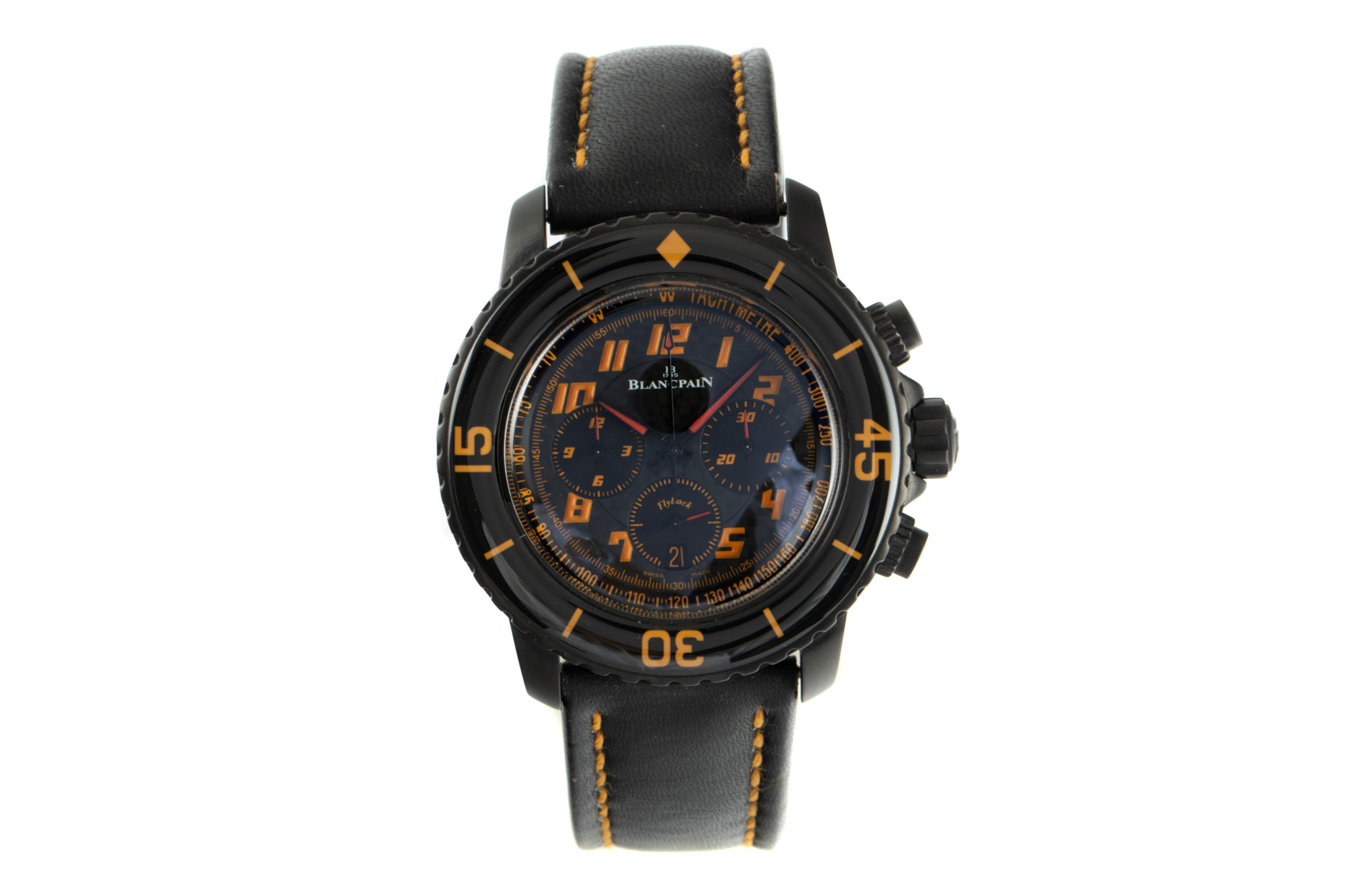 Blancpain Fifty Fathoms chronograph steel automatic Kal. F185 Ref. 5785F-1103-63A