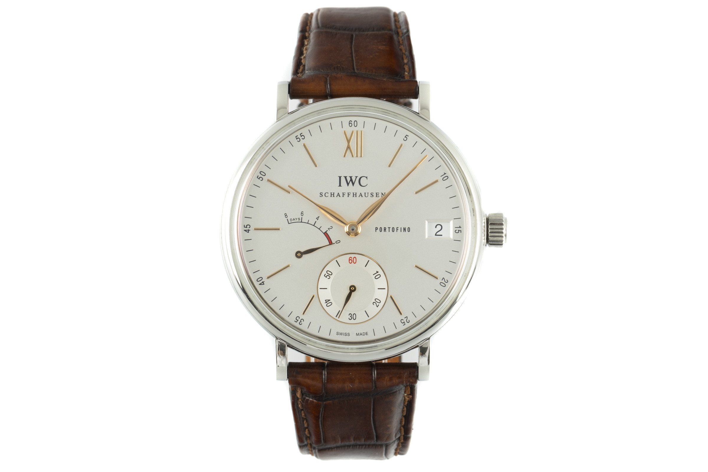 IWC Portofino steel manual winding Kal. C.59210 Ref. IW5101