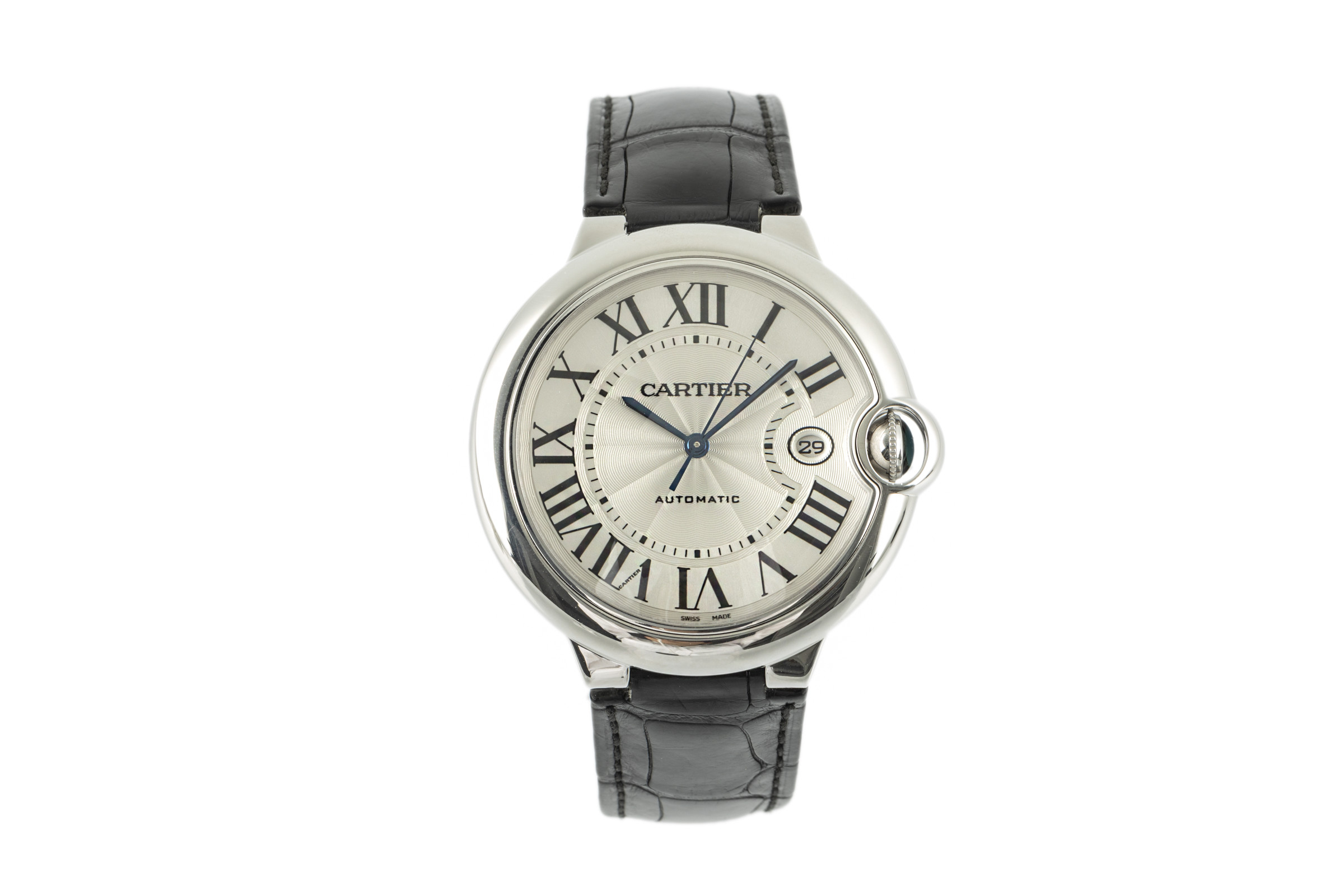 Cartier Ballon Bleu de Cartier 18 ct white gold automatic Kal. 049 Ref. W6901351, 3000