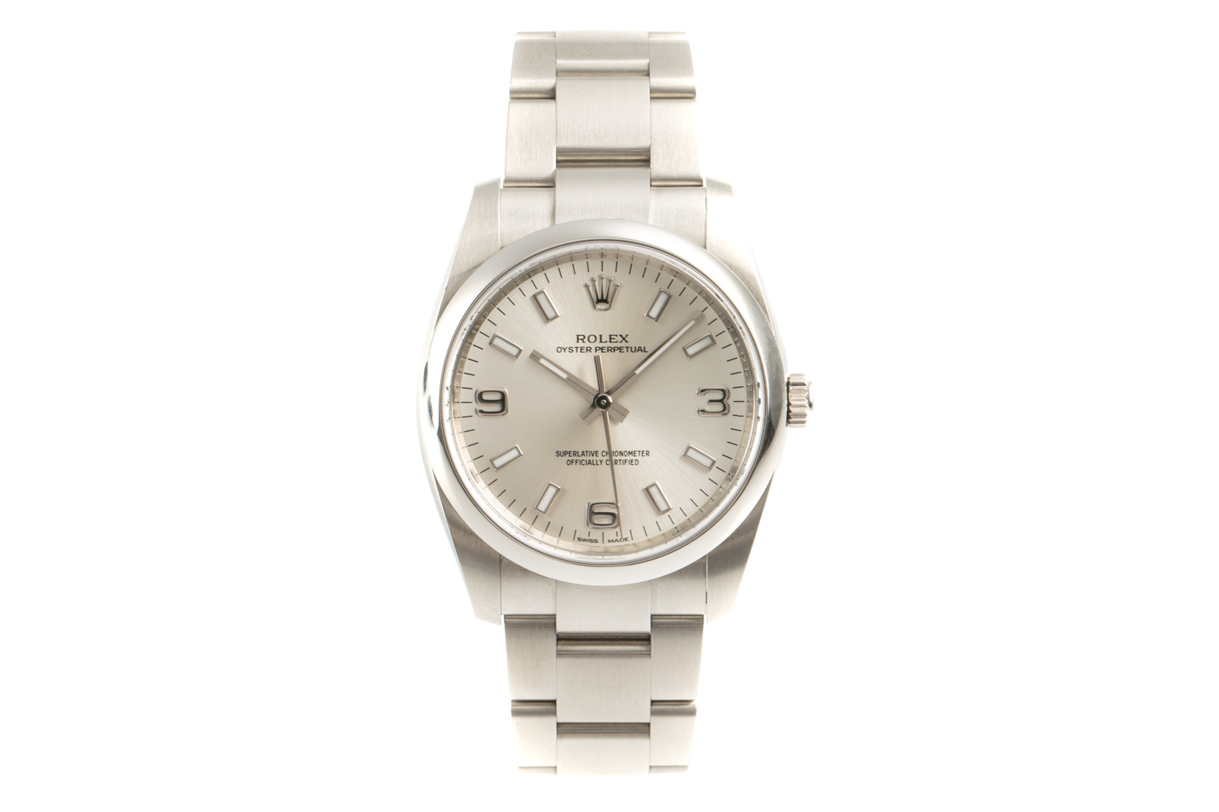 Rolex Oyster Perpetual steel automatic Kal. 3130 Ref. 114200