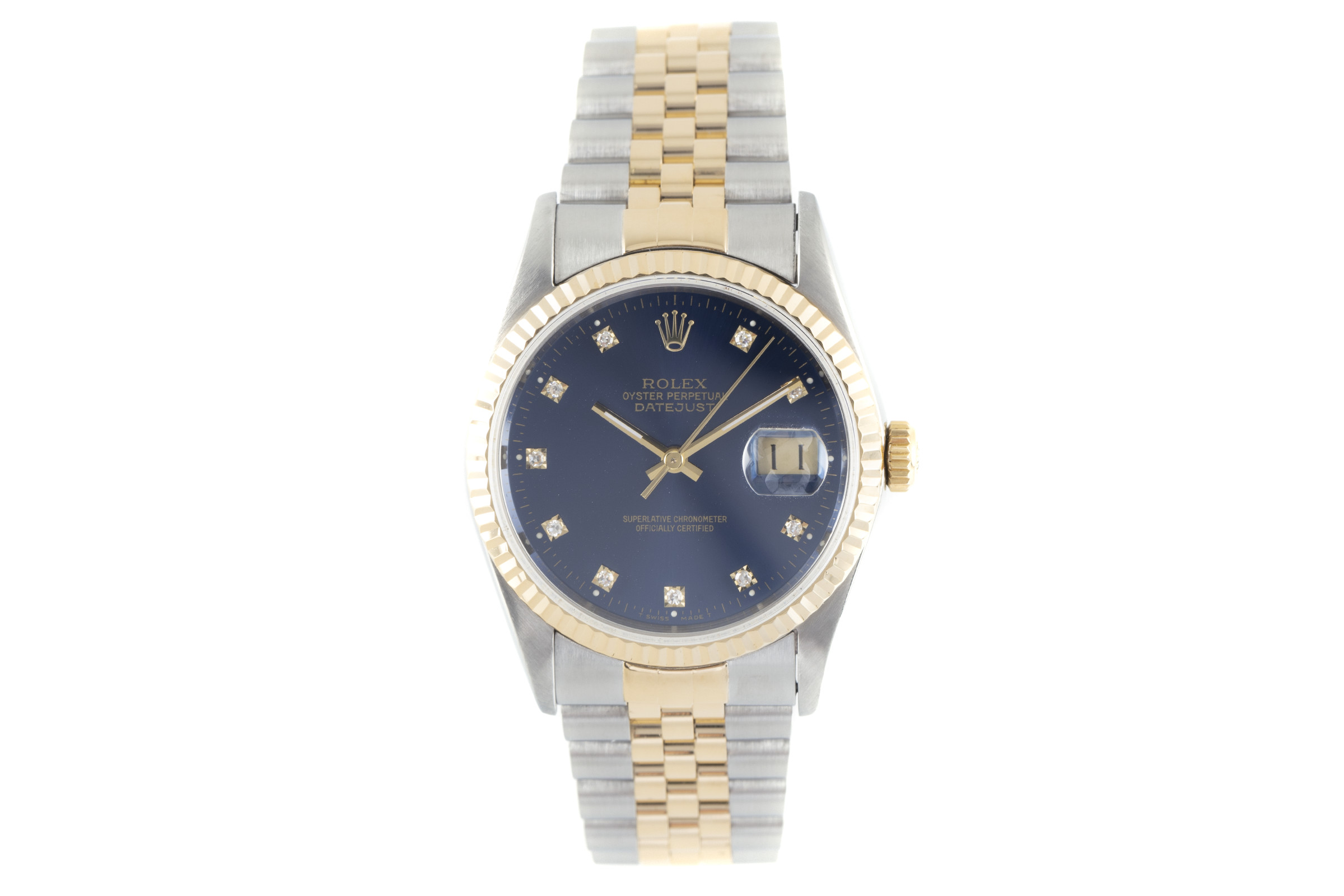 Rolex Datejust steel / gold automatic Kal. 3135 Ref. 16233