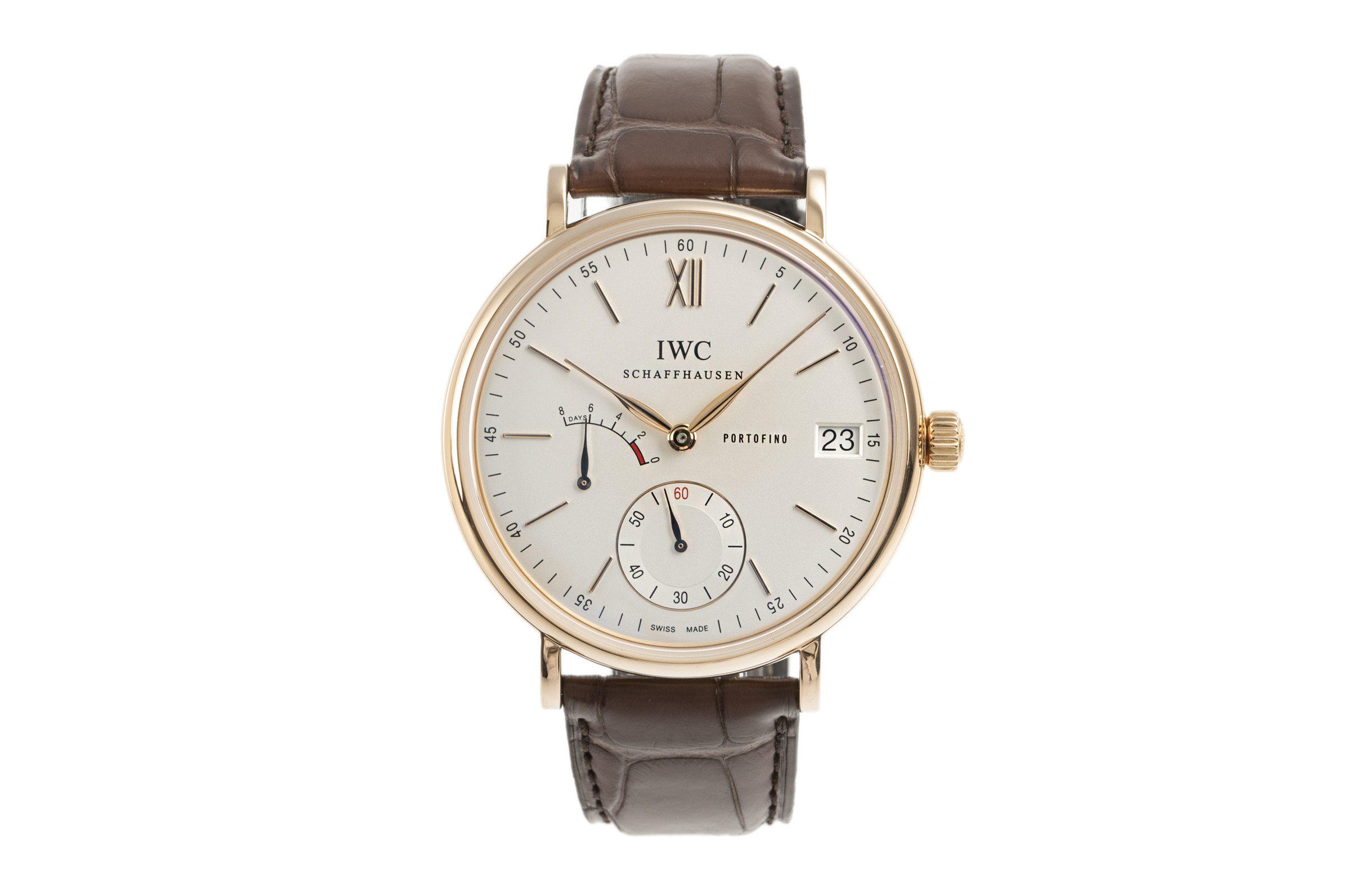 IWC Portofino 18 ct red gold manual winding Kal. C.59210 Ref. IW510107