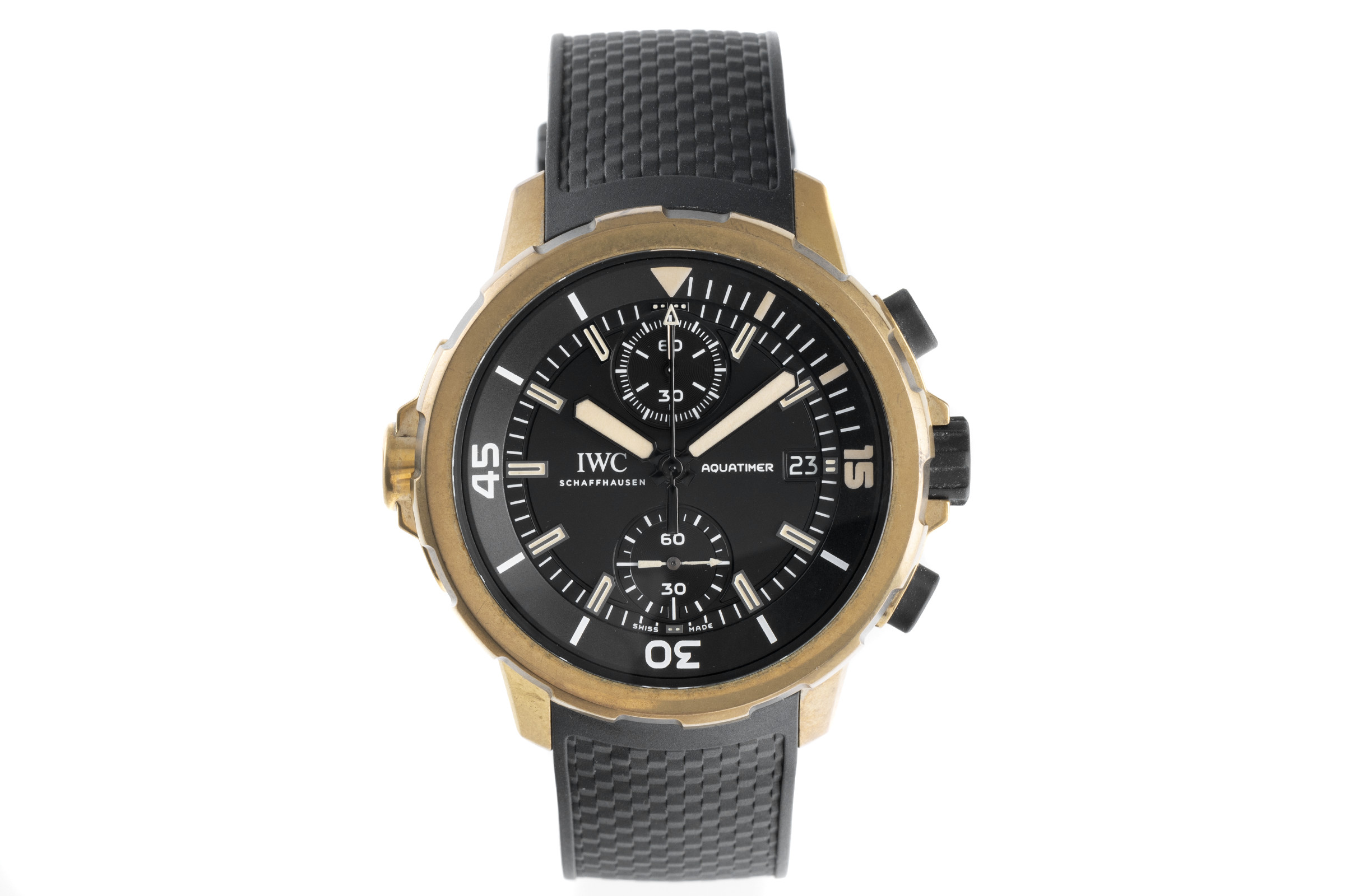 IWC Aquatimer chronograph bronze automatic Kal. C.89365 Ref. IW379503