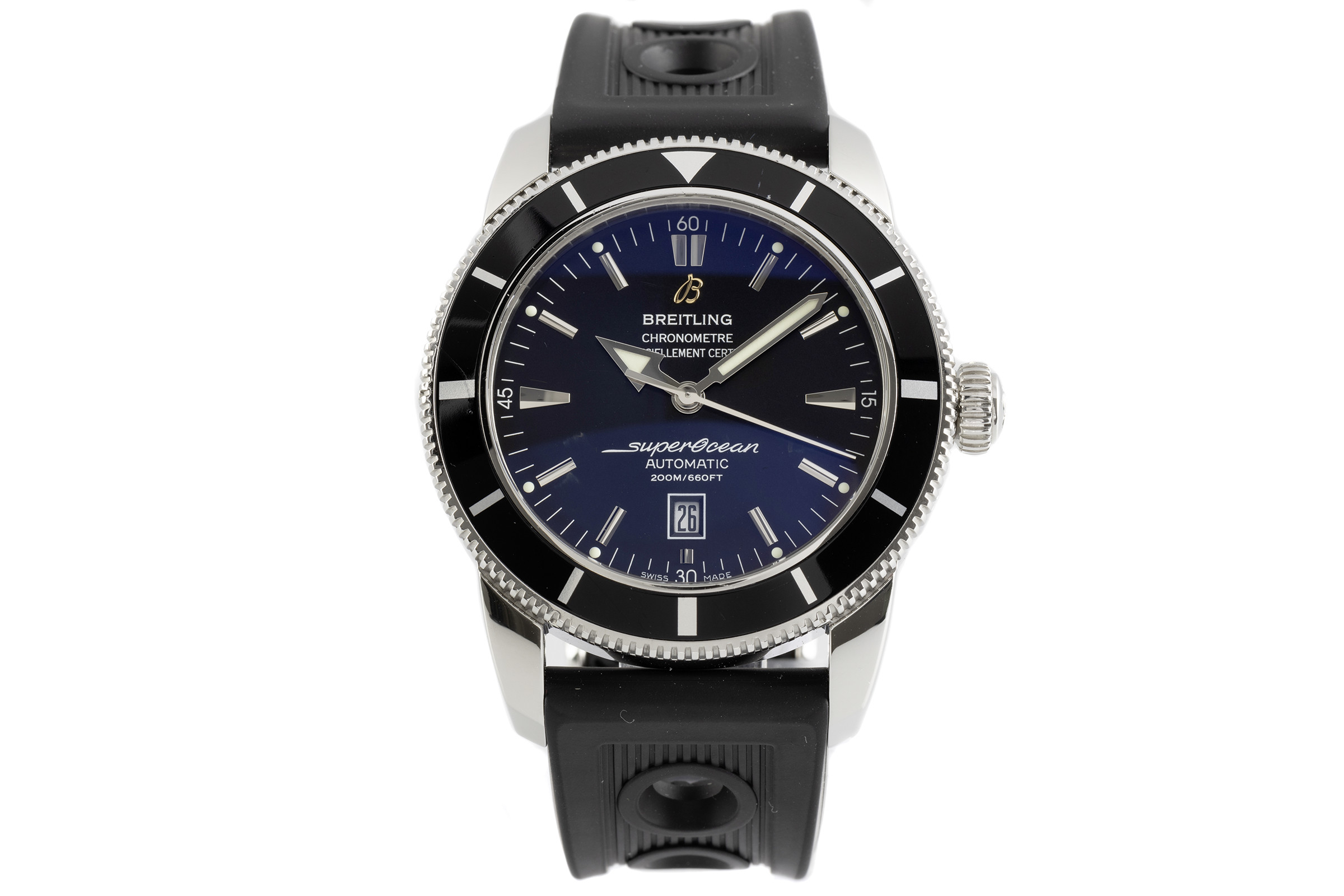 Breitling Superocean steel automatic Kal. B17 Ref. A17320