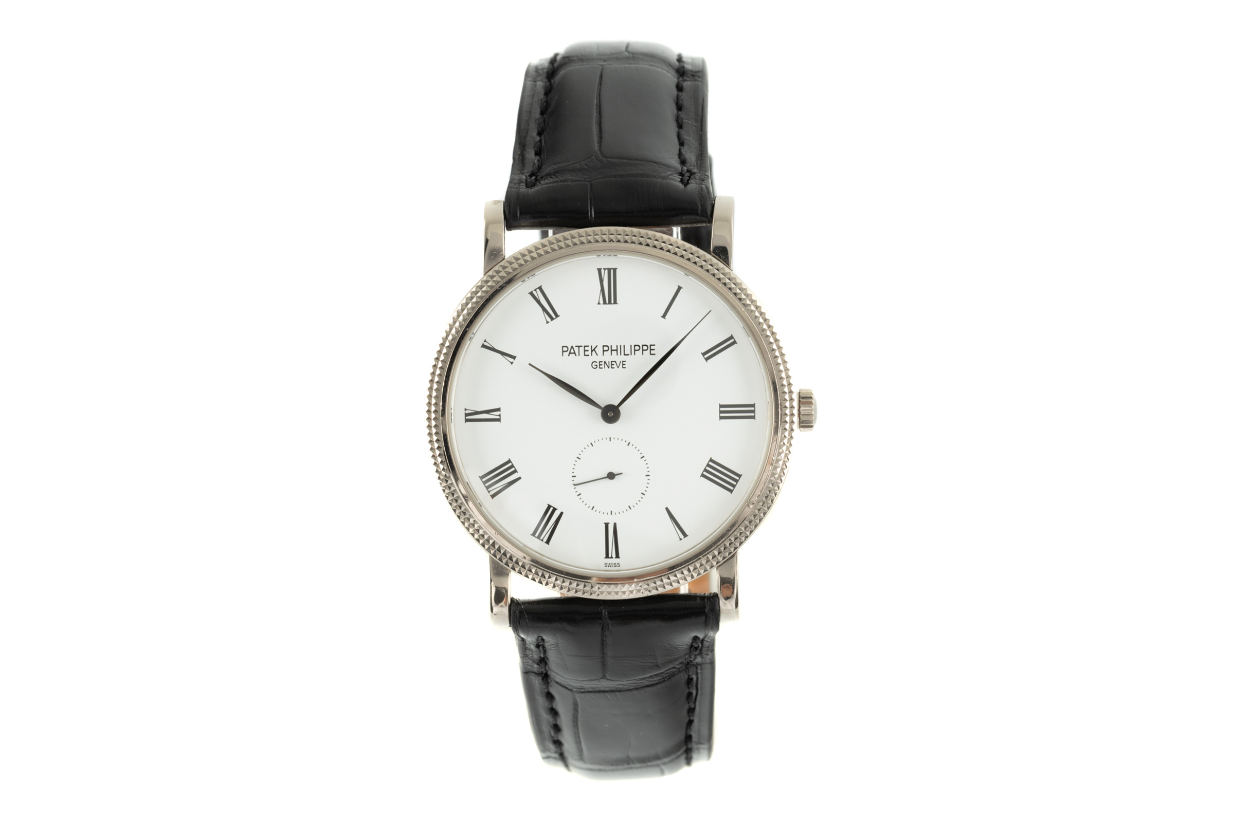 Patek Philippe Calatrava 18 ct white gold manual winding Kal. 215 Ref. 5119
