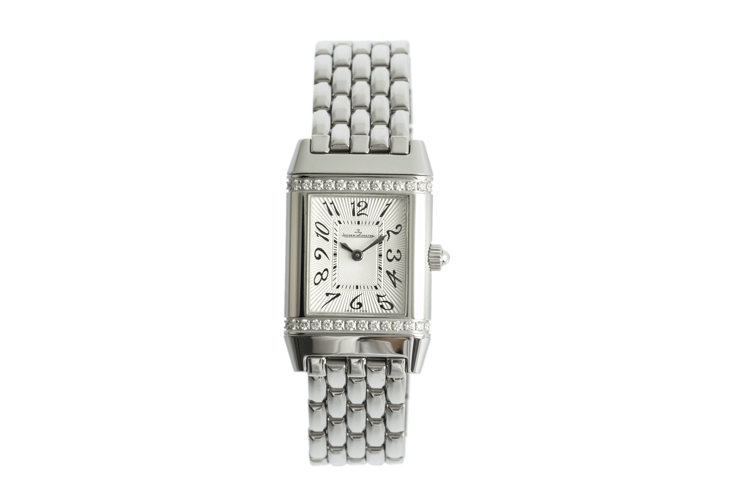 Jaeger-LeCoultre Reverso steel quartz Kal. 657 Ref. 265.8.47