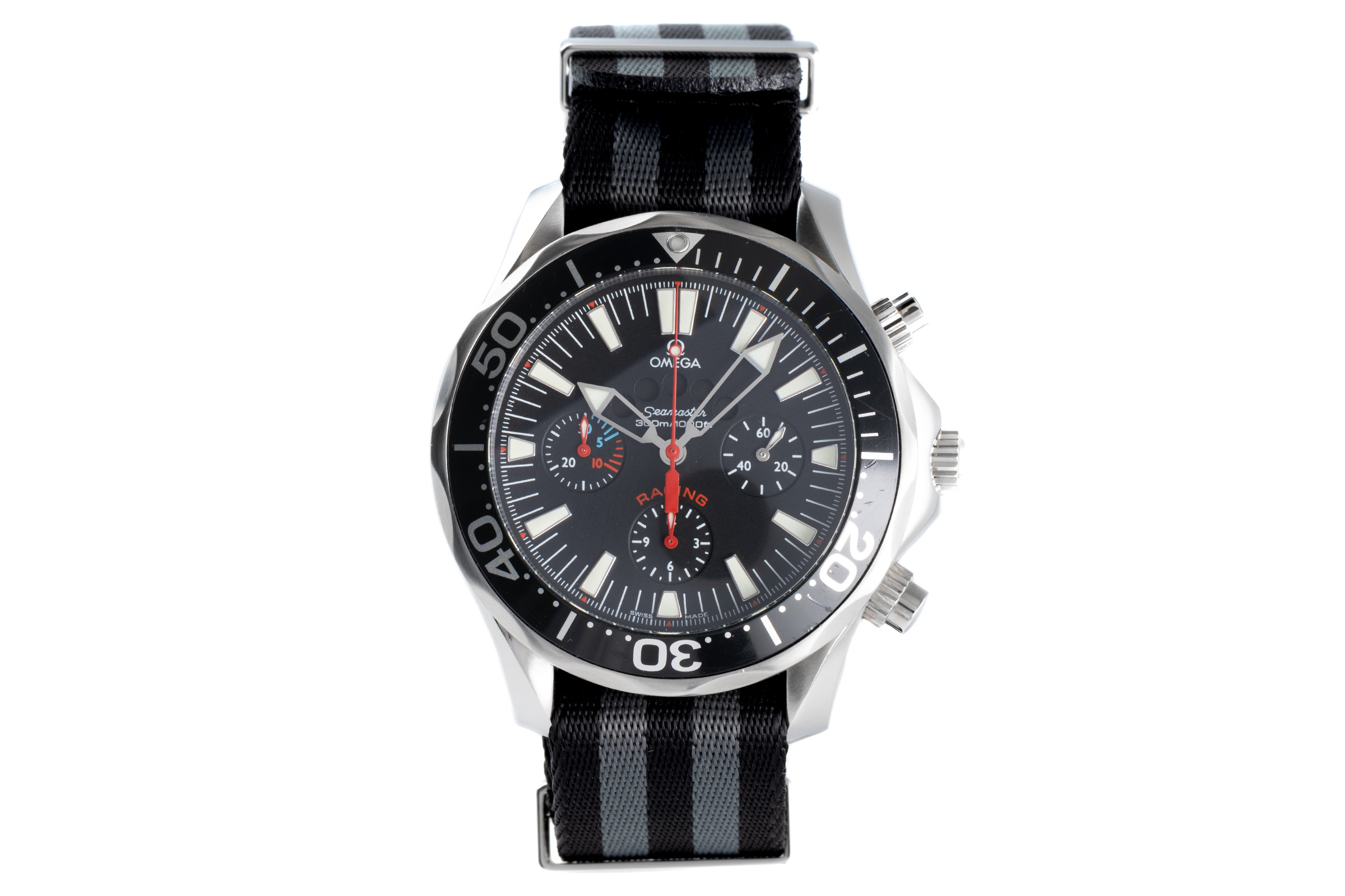 Omega Seamaster chronograph steel automatic Kal. 3602 Ref. 177.0519