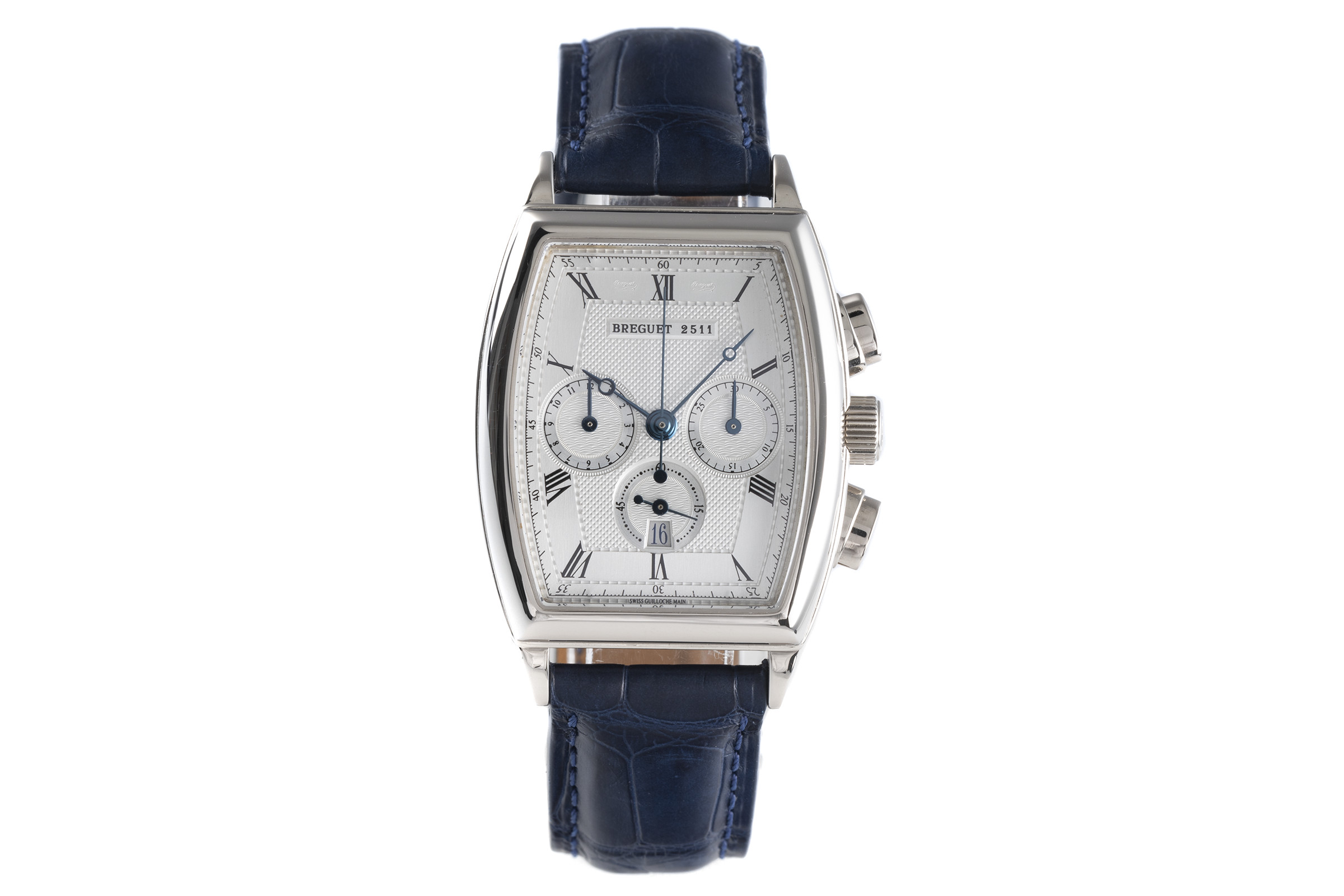 Breguet Heritage  chronograph 18 ct white gold automatic Kal. 550 Ref. 5460