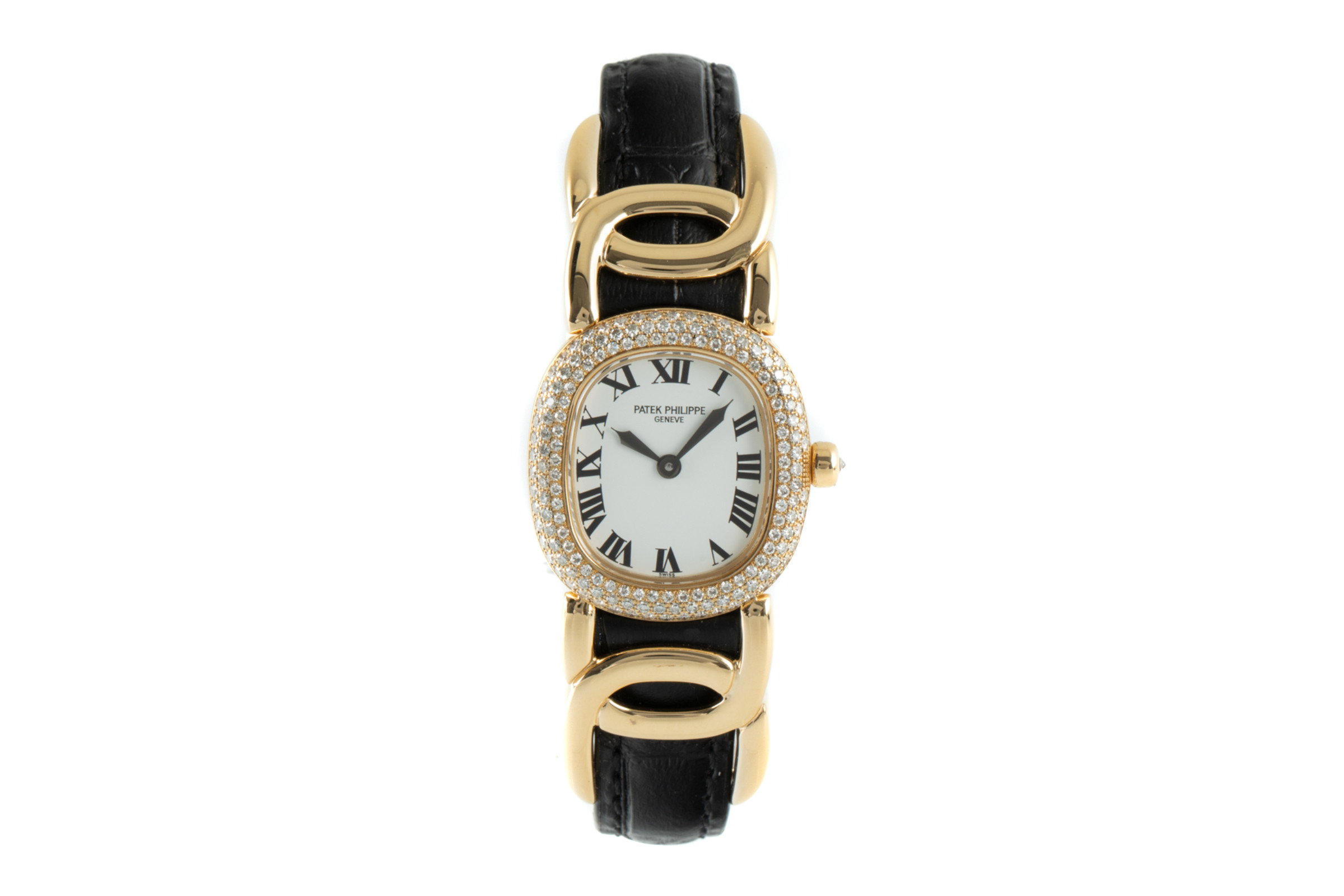 Patek Philippe Golden Ellipse 18 ct gold quartz Kal. E15 Ref. 4831