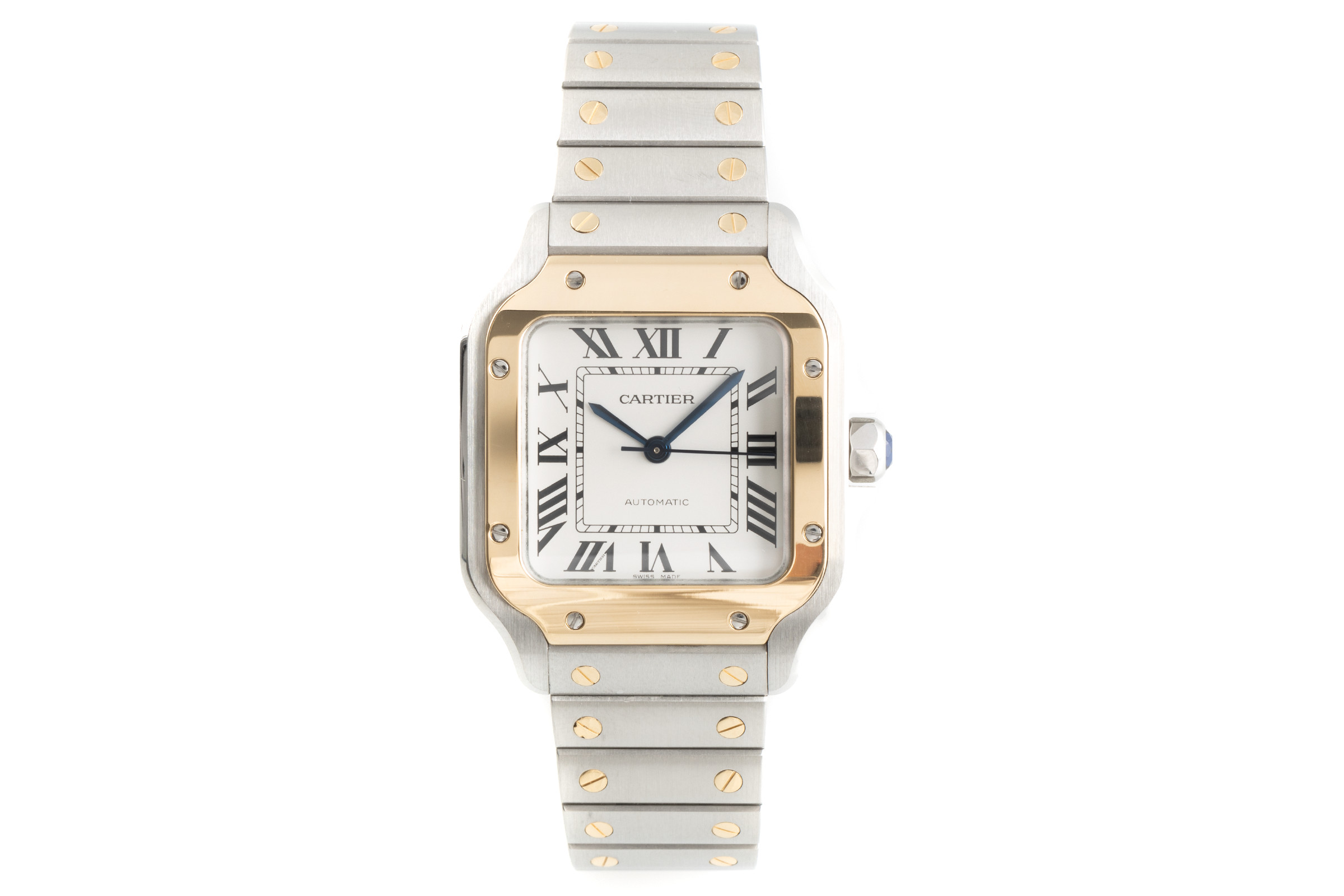 Cartier Santos steel / gold automatic Kal. 1847 MC Ref. 4075, W2SA0007