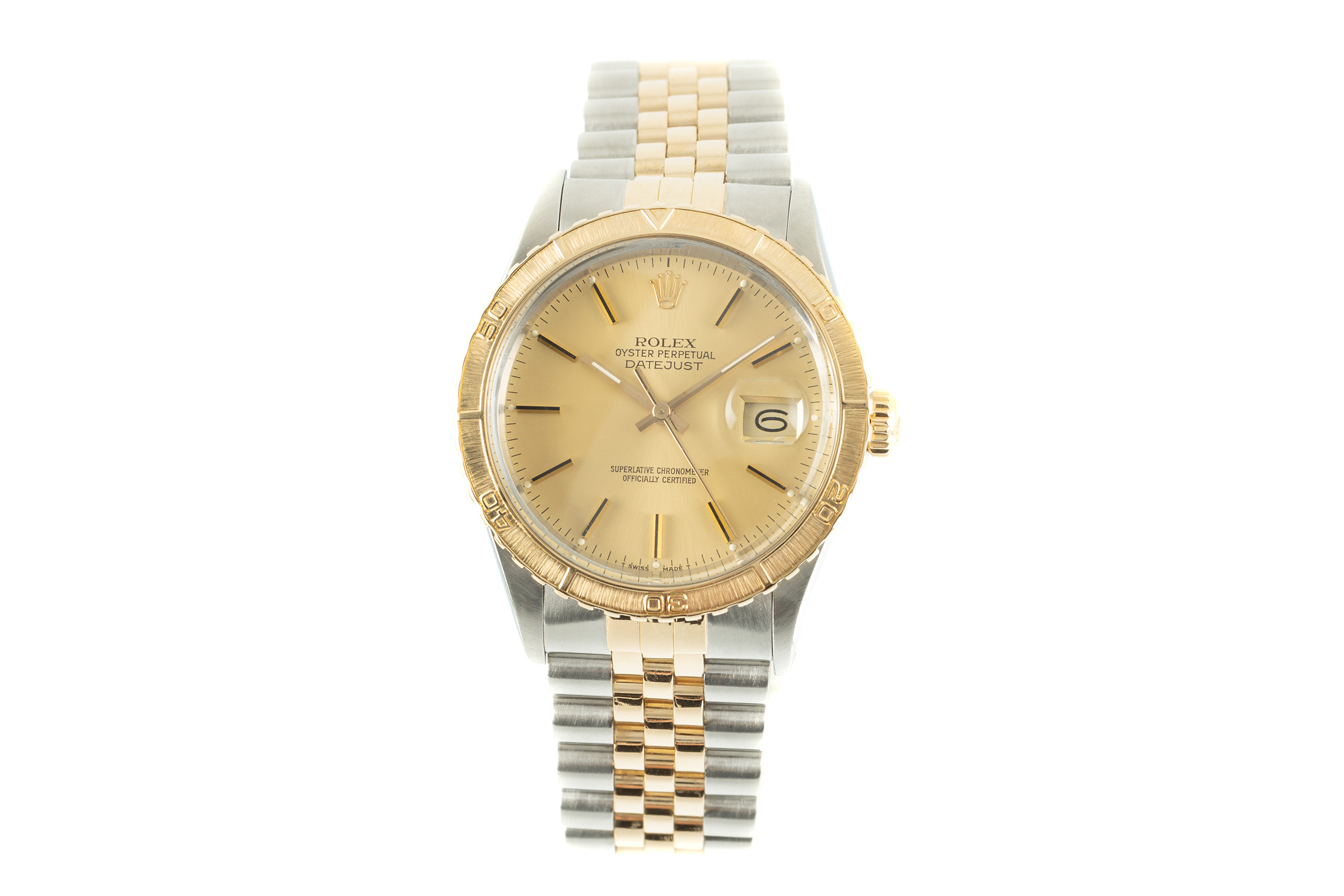 Rolex Datejust steel / gold automatic Kal. 3035 Ref. 16253