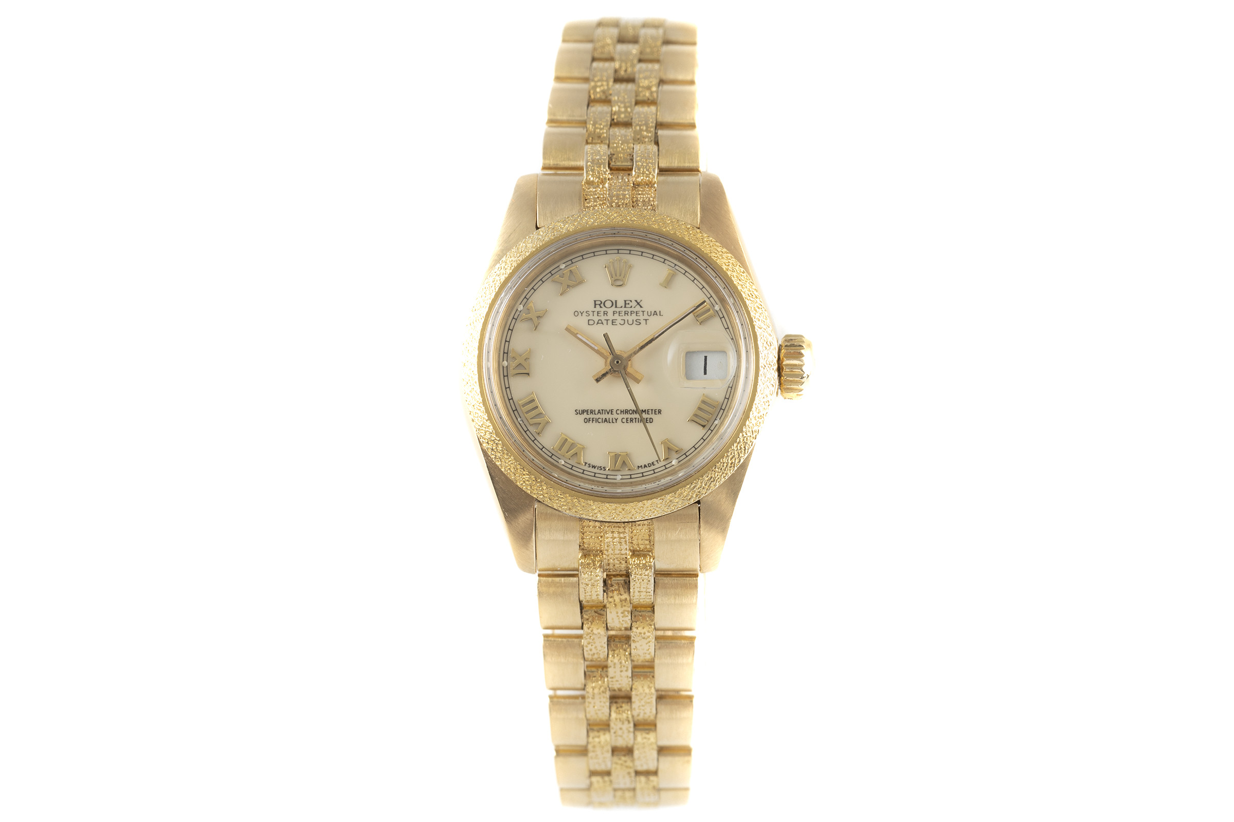 Rolex Lady Datejust 18 ct gold automatic Kal. 2030 Ref. 6901