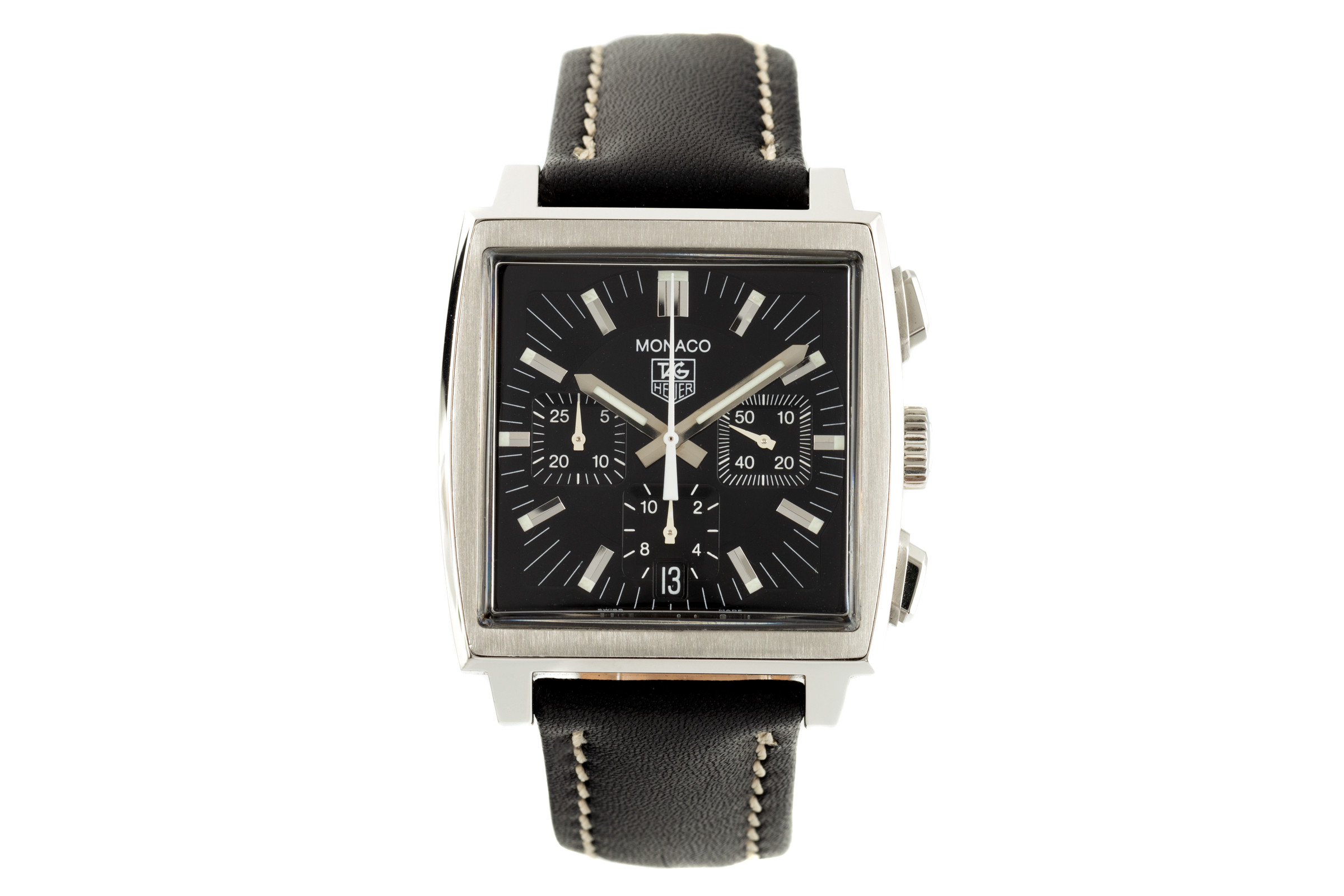 Tag Heuer Monaco chronograph steel automatic Ref. CW2111-0