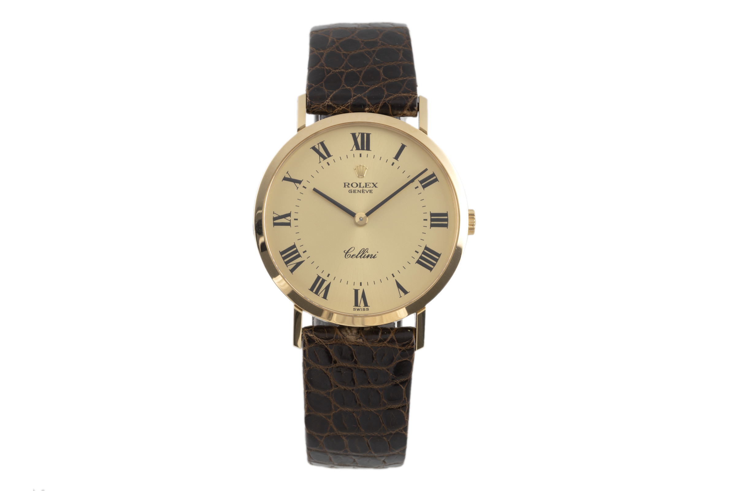 Rolex Cellini 18 ct gold manual winding Kal. 1601 Ref. 4112