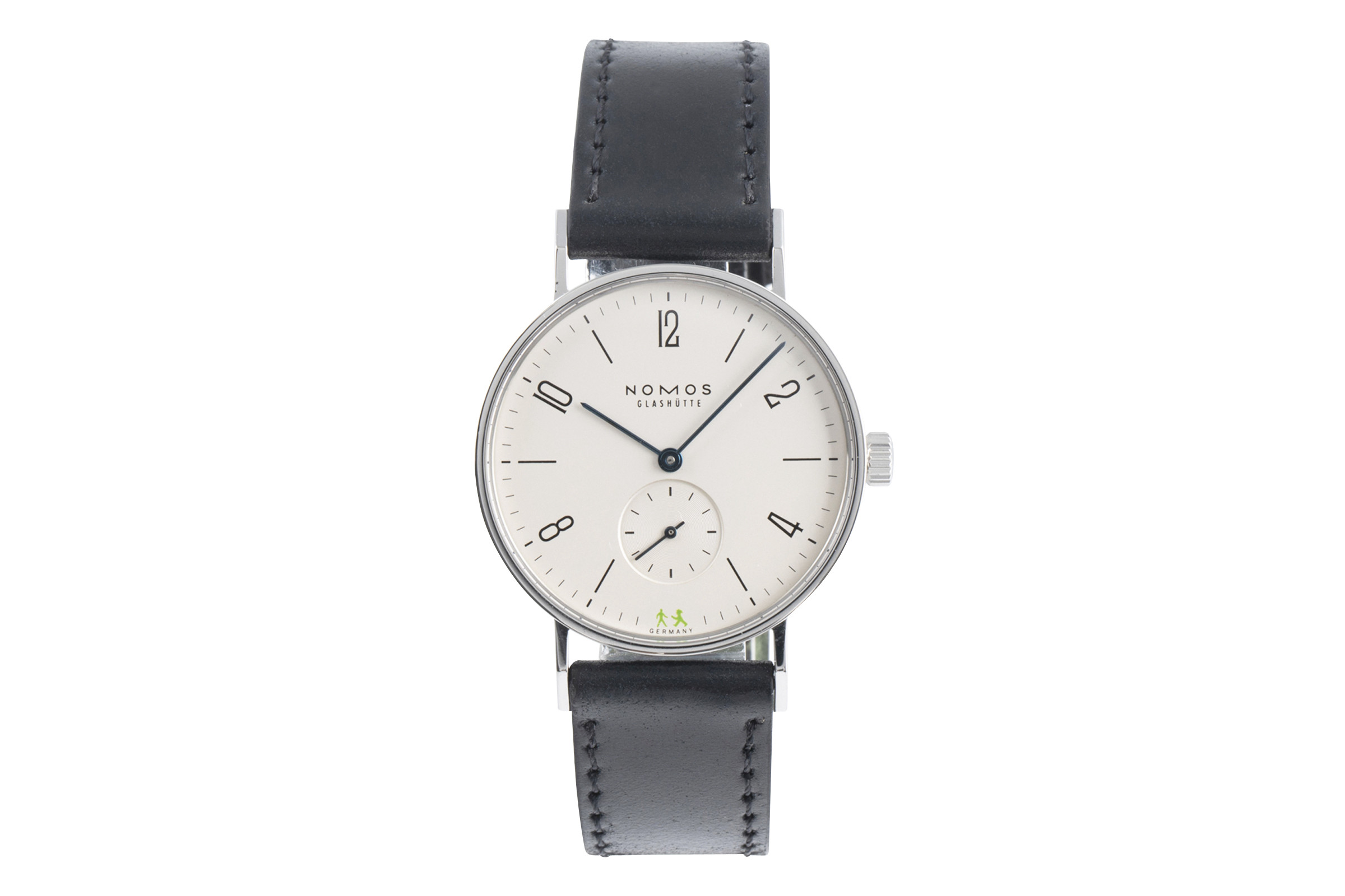 Nomos Tangente steel manual winding
