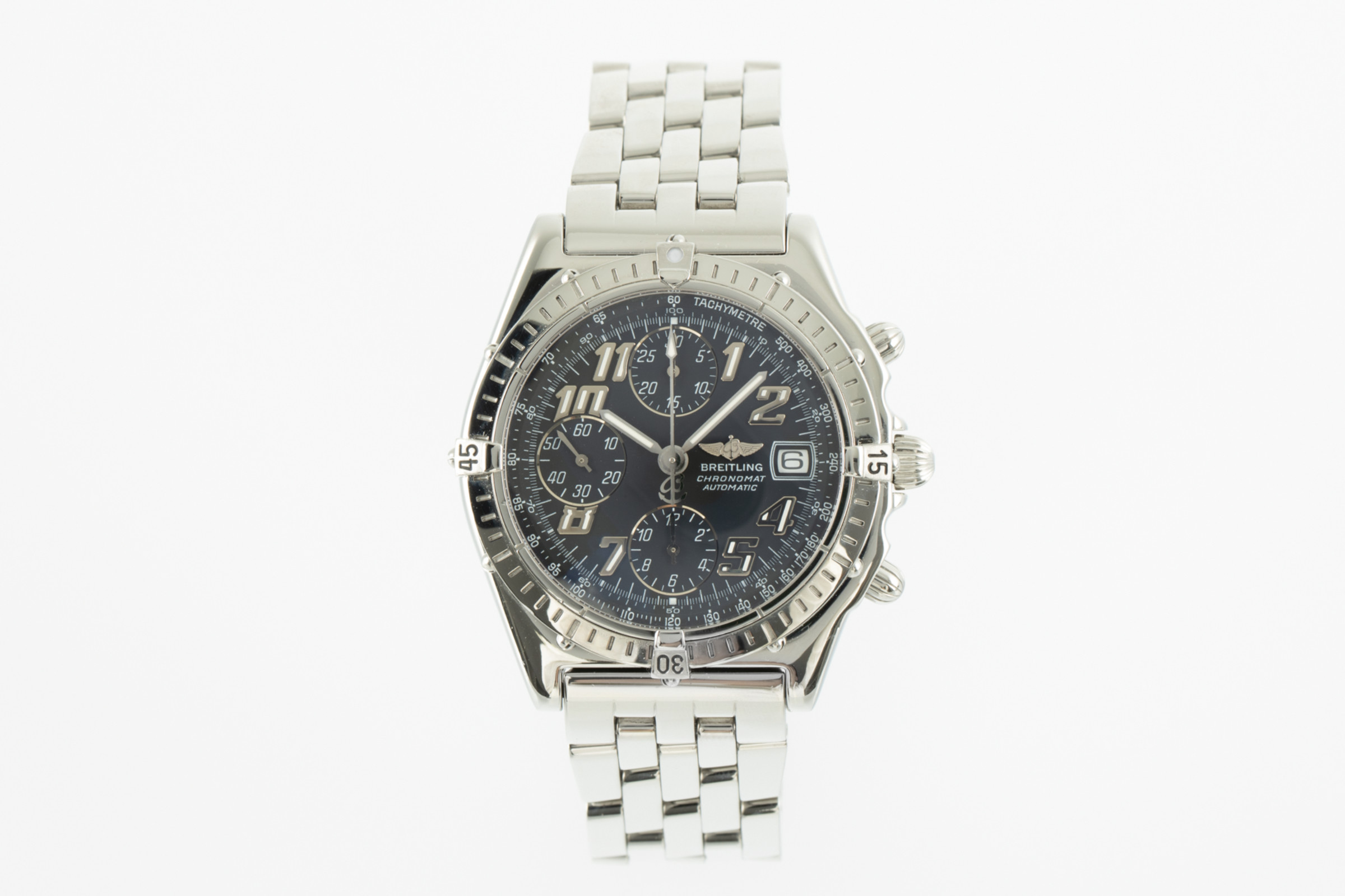 Breitling Chronomat chronograph steel automatic Kal. B13 Ref. A13050.1