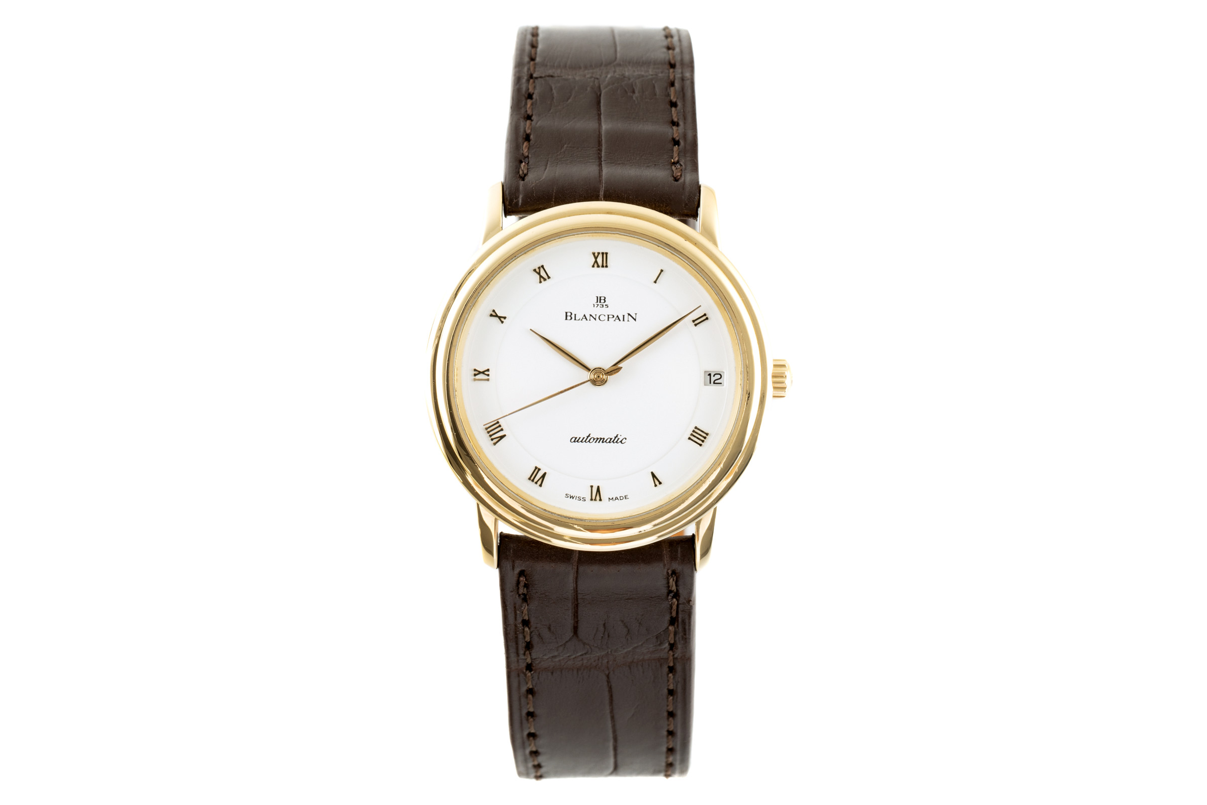 Blancpain Villeret 18 ct gold automatic Kal. 11.51 Ref. 1151-1418-58