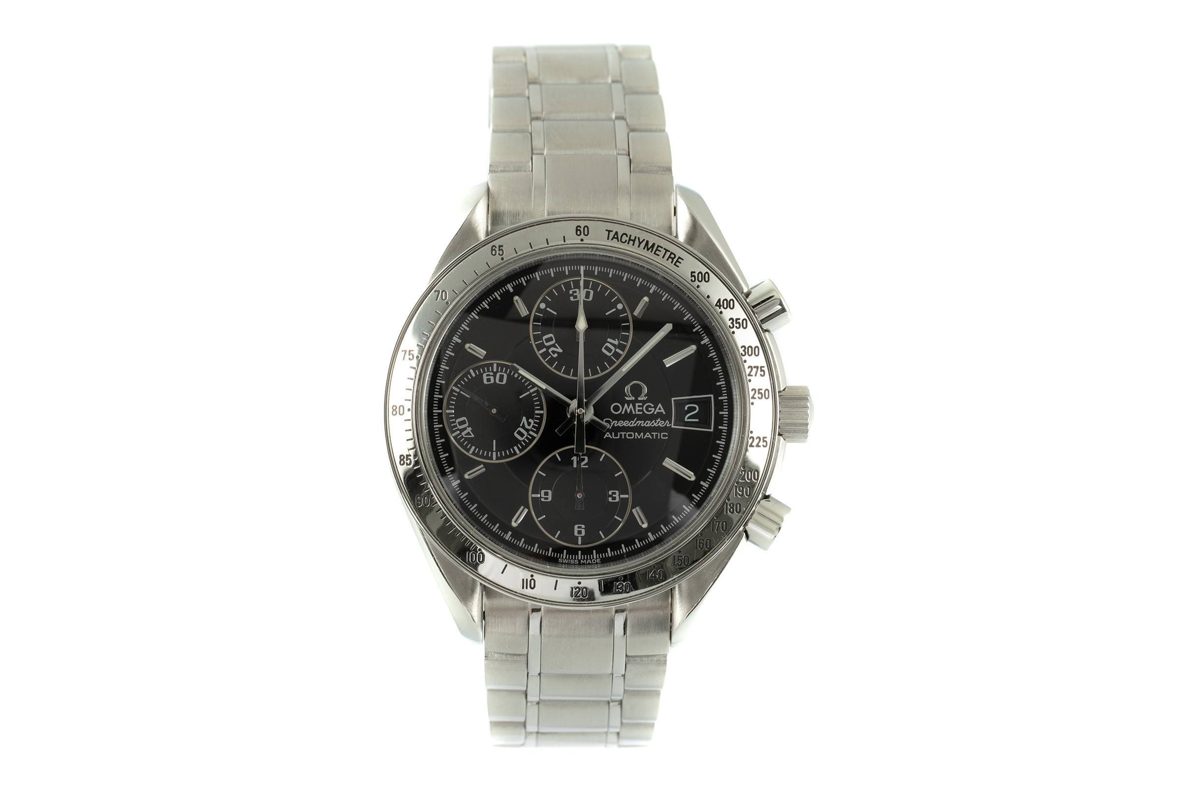 Omega Speedmaster chronograph steel automatic Kal. 1152 Ref. 3511.20, 175.0083