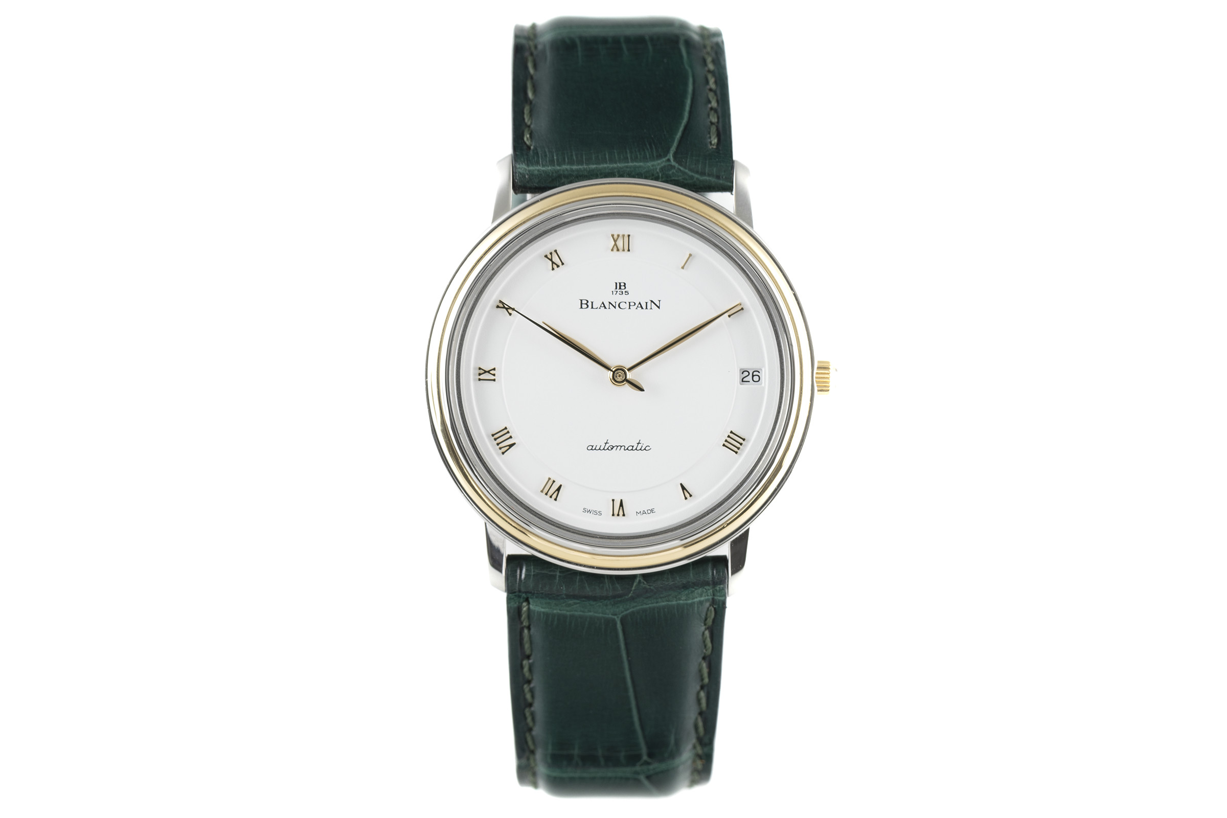 Blancpain Villeret steel / gold automatic Kal. 95 Ref. N000950013018A058A