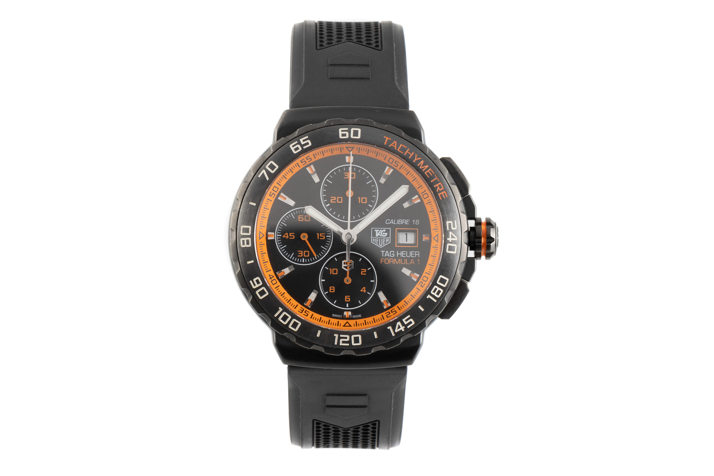 Tag Heuer Formula 1 chronograph steel automatic Kal. 16 Ref. CAU2012.FT6038
