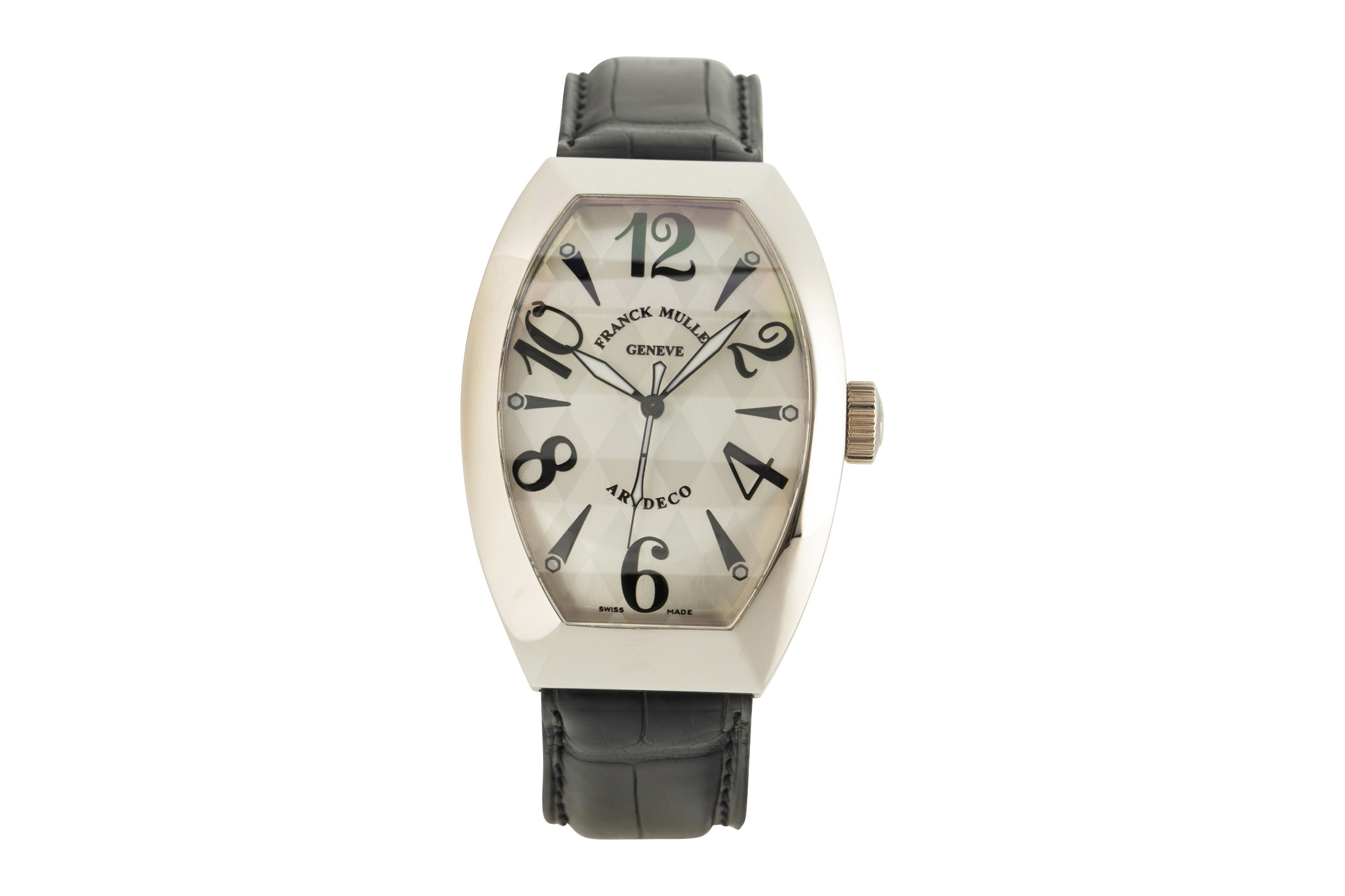 Franck Muller Art Deco 18 ct white gold automatic Kal. FM 200 Ref. 11000HSC