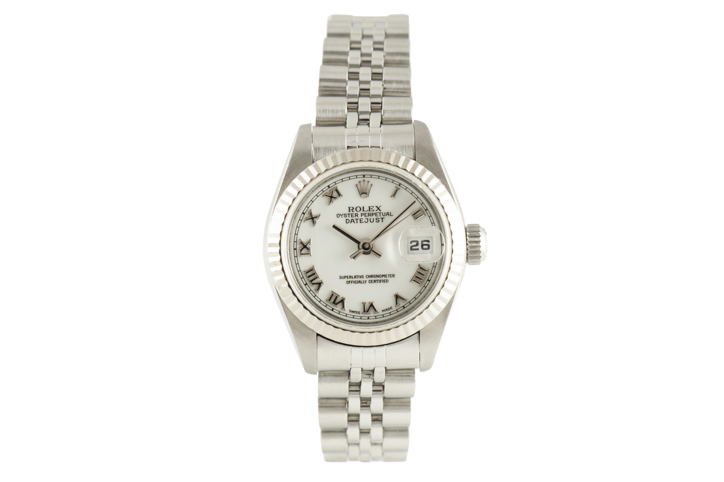 Rolex Lady Datejust steel / white gold automatic Kal. 2135 Ref. 69174