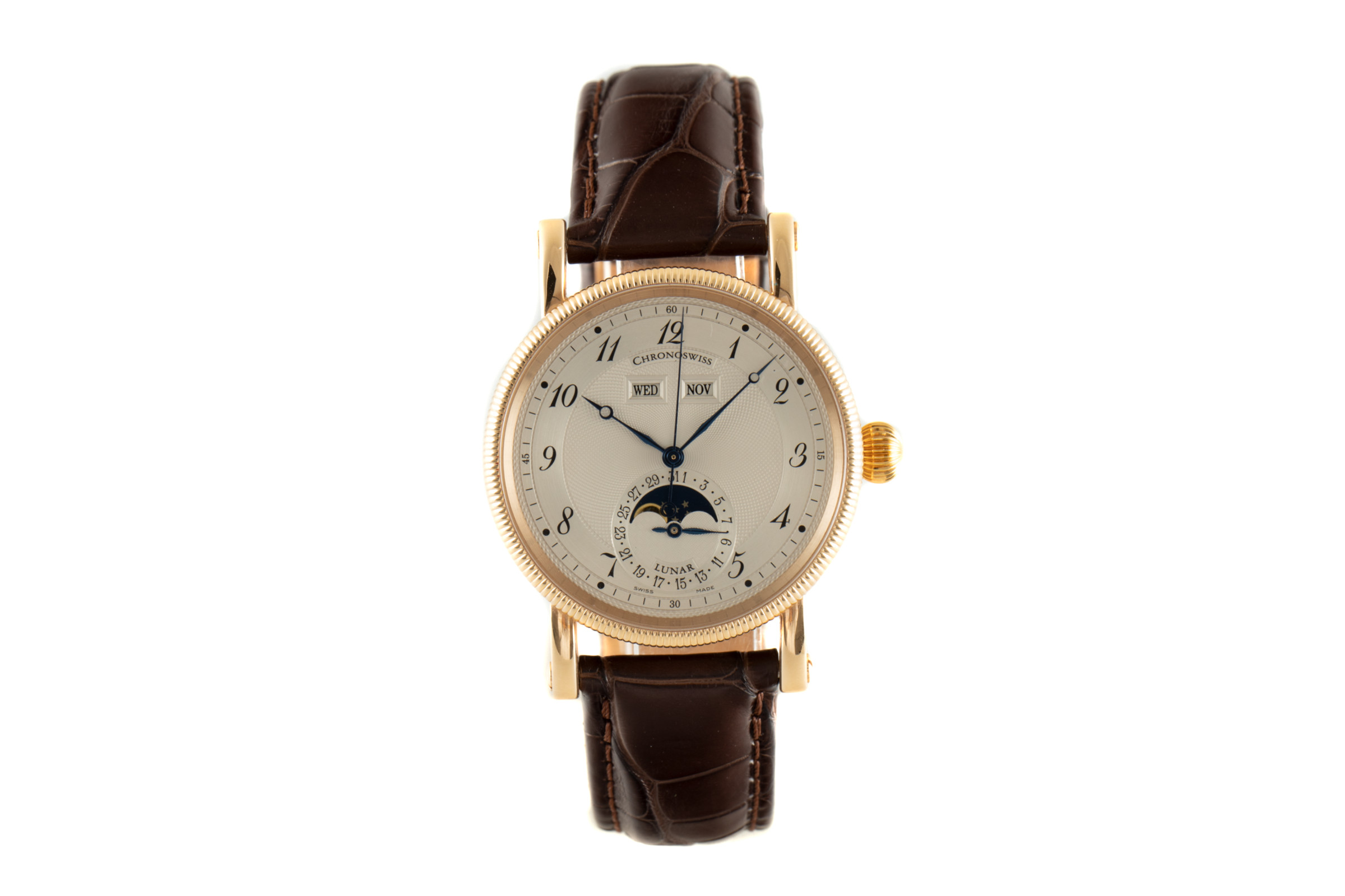 Chronoswiss Lunar 18 ct red gold automatic Ref. CH9321R