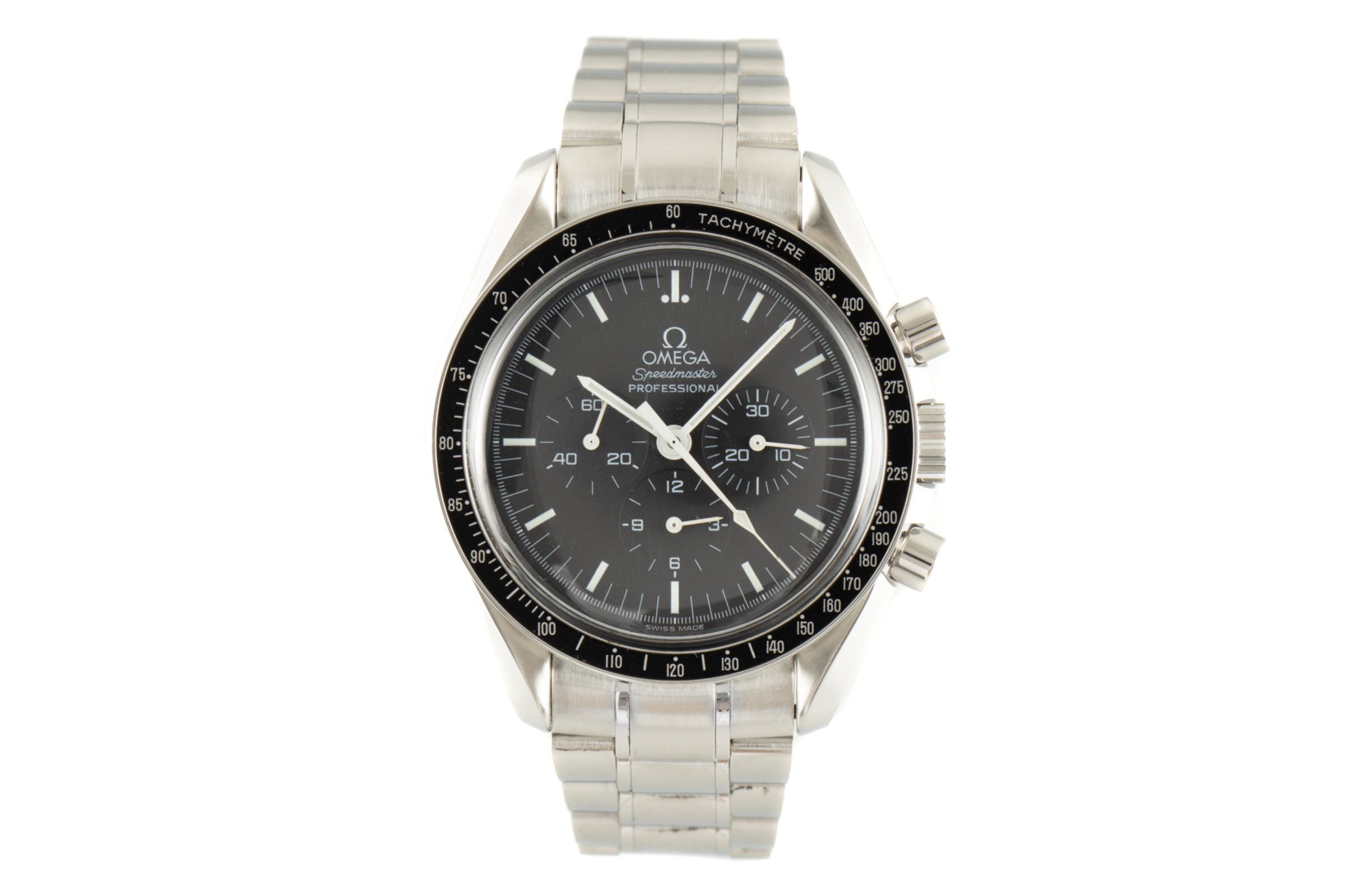 Omega Speedmaster Moonwatch chronograph steel manual winding Kal. 1861 Ref. 3570.50.00