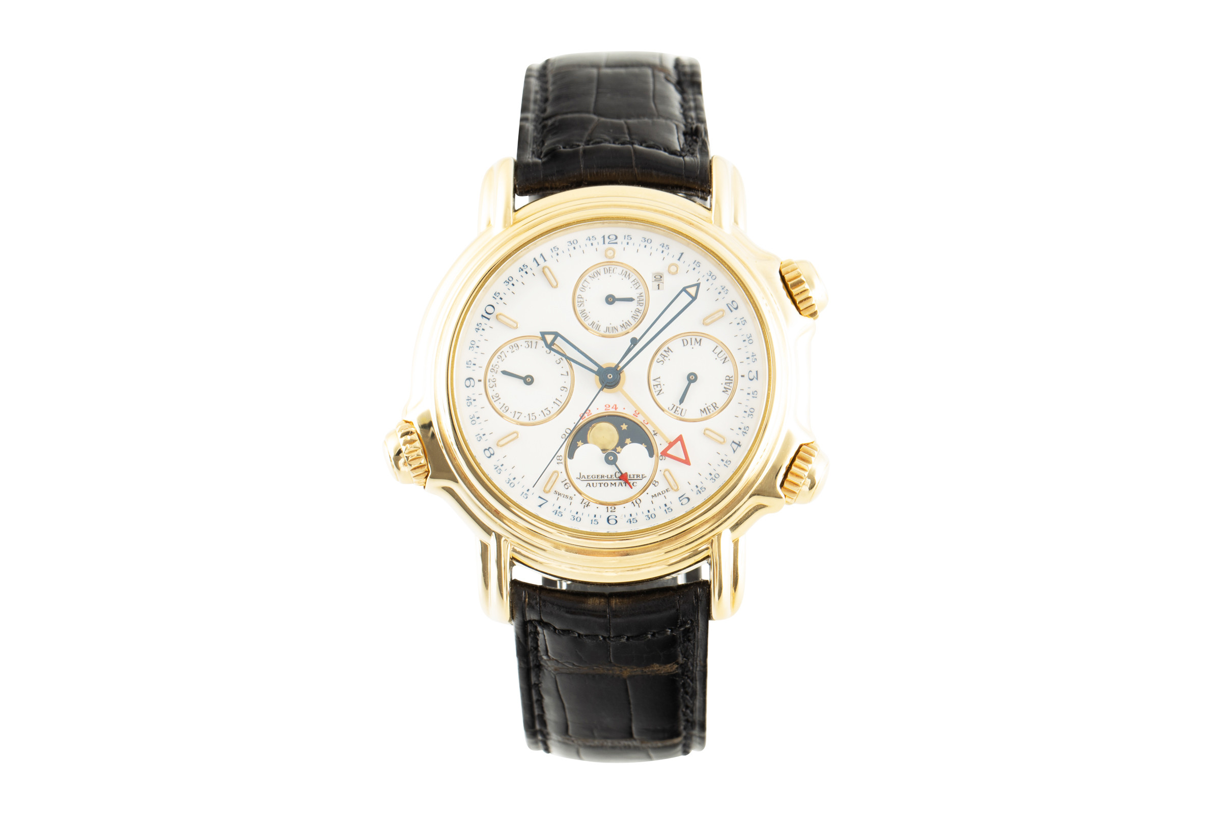 Jaeger-LeCoultre Grand Reveil  18 ct gold automatic Kal. 919 Ref. 180.1.99