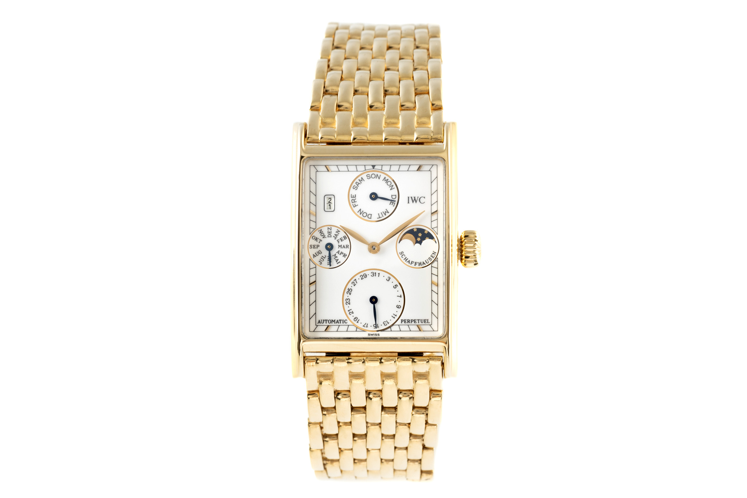 IWC Novecento 18 ct gold automatic Kal. C.32062 Ref. 3545