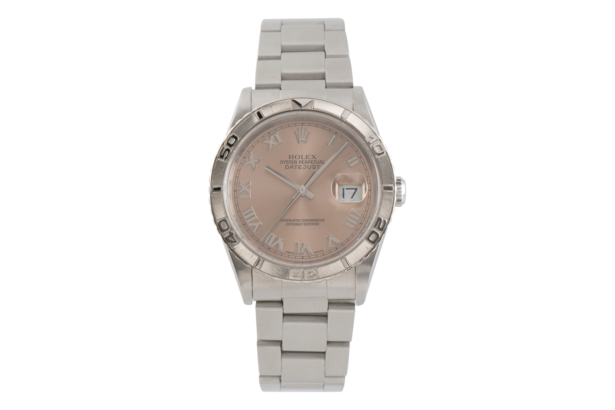 Rolex Datejust steel / white gold automatic Kal. 3135 Ref. 16264