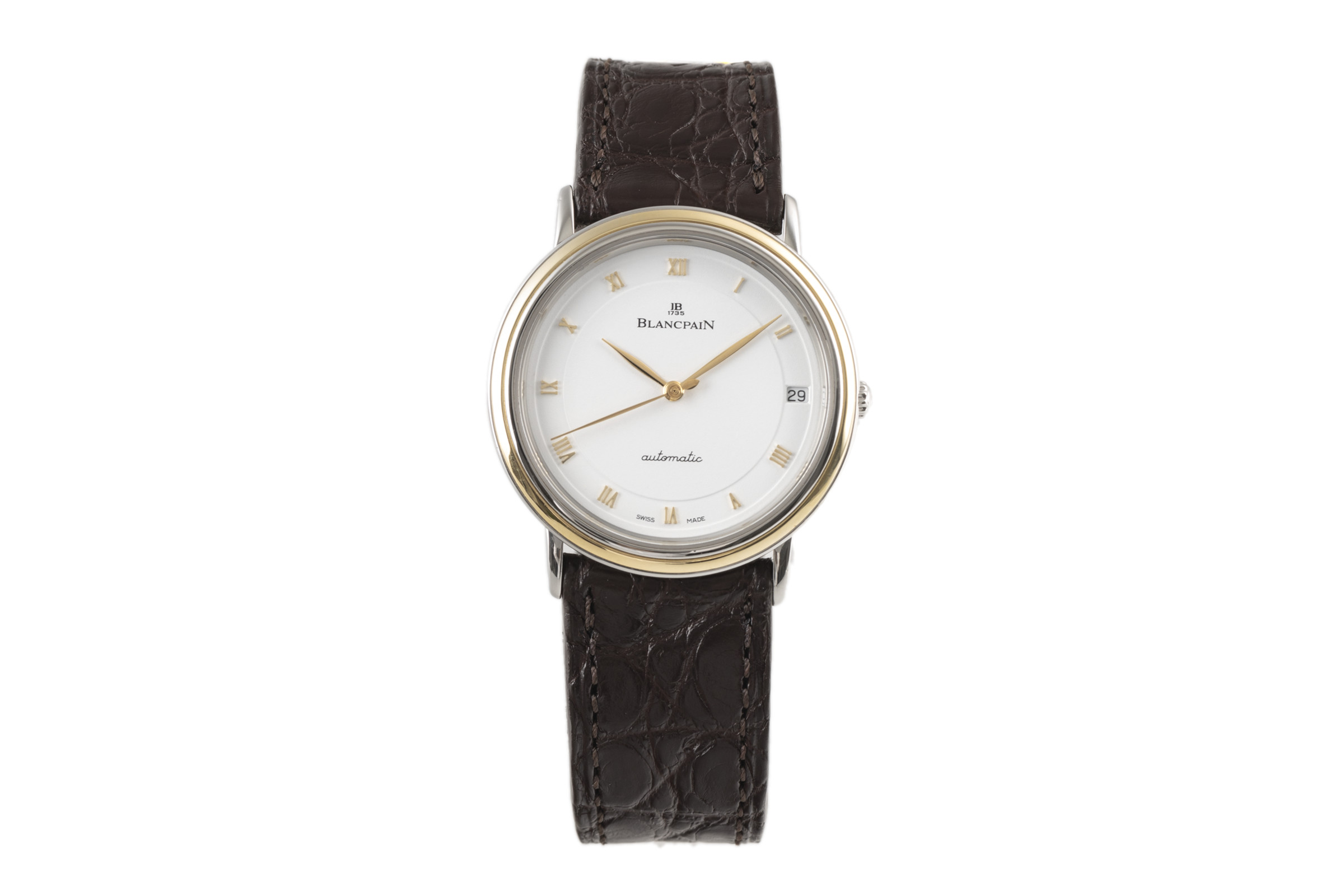 Blancpain Villeret steel / gold automatic Kal. 9513 Ref. 0095-1318