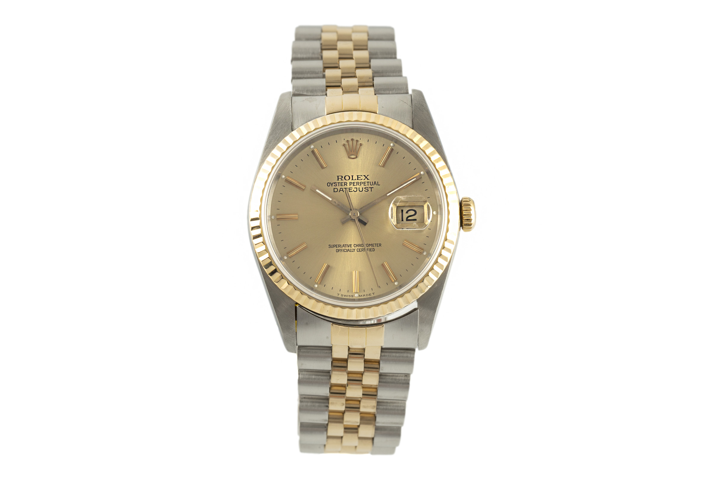 Rolex Datejust steel / gold automatic Kal. 3135 Ref. 16233