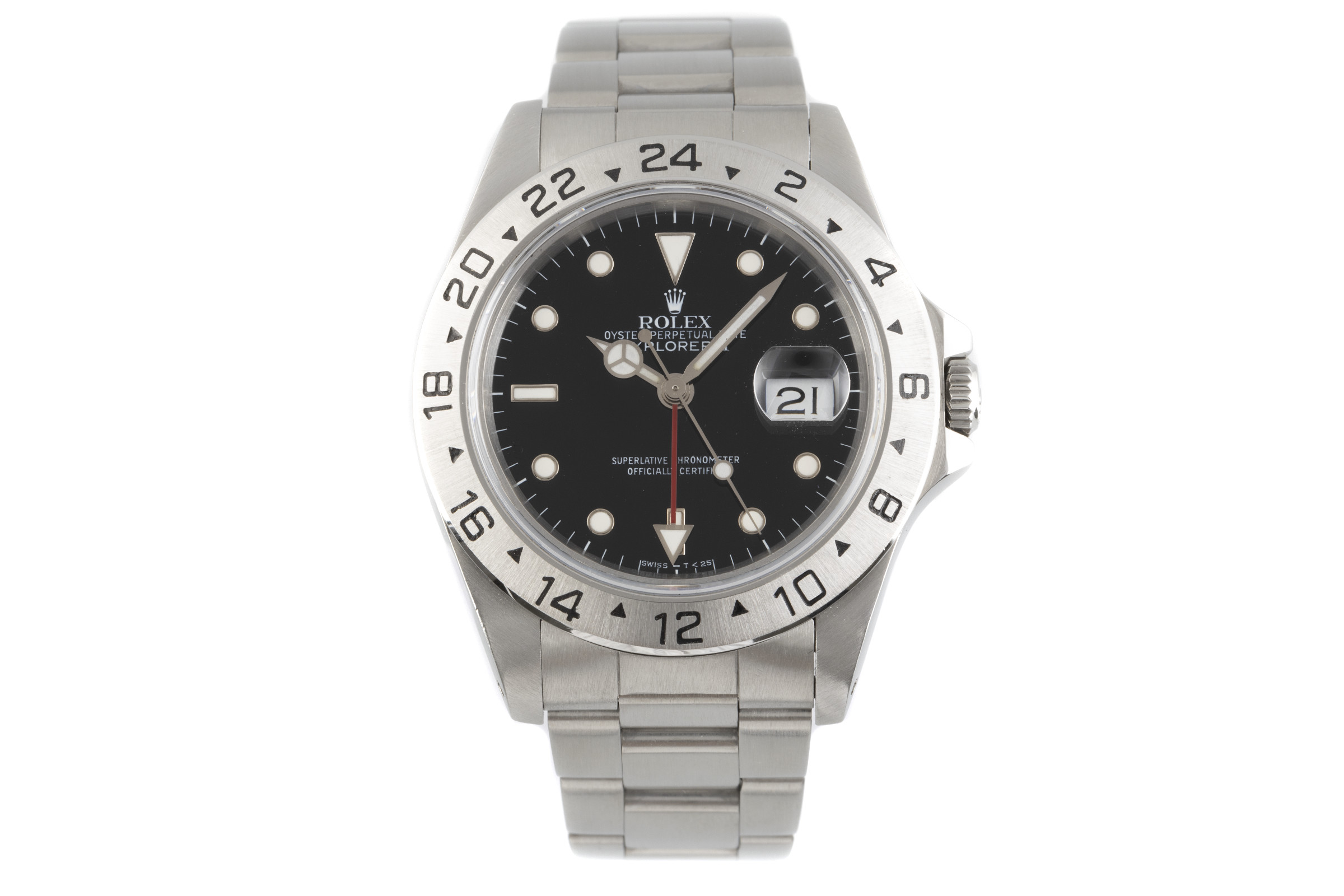 Rolex Explorer II steel automatic Kal. 3185 Ref. 16570