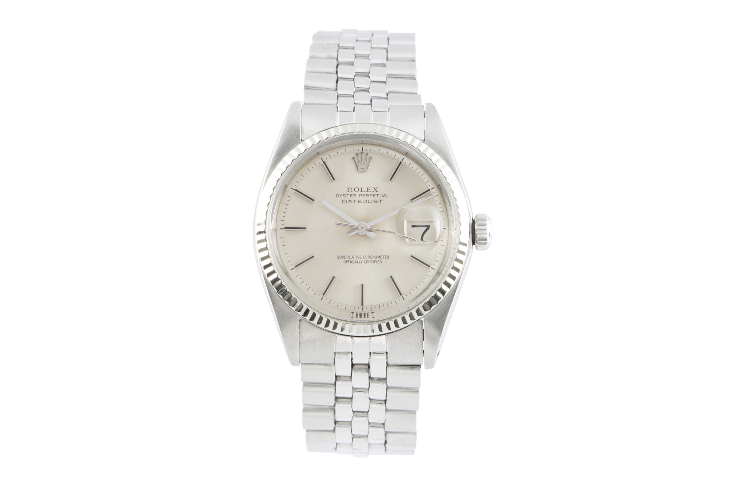 Rolex Datejust steel / white gold automatic Kal. 1570 Ref. 1601 VINTAGE