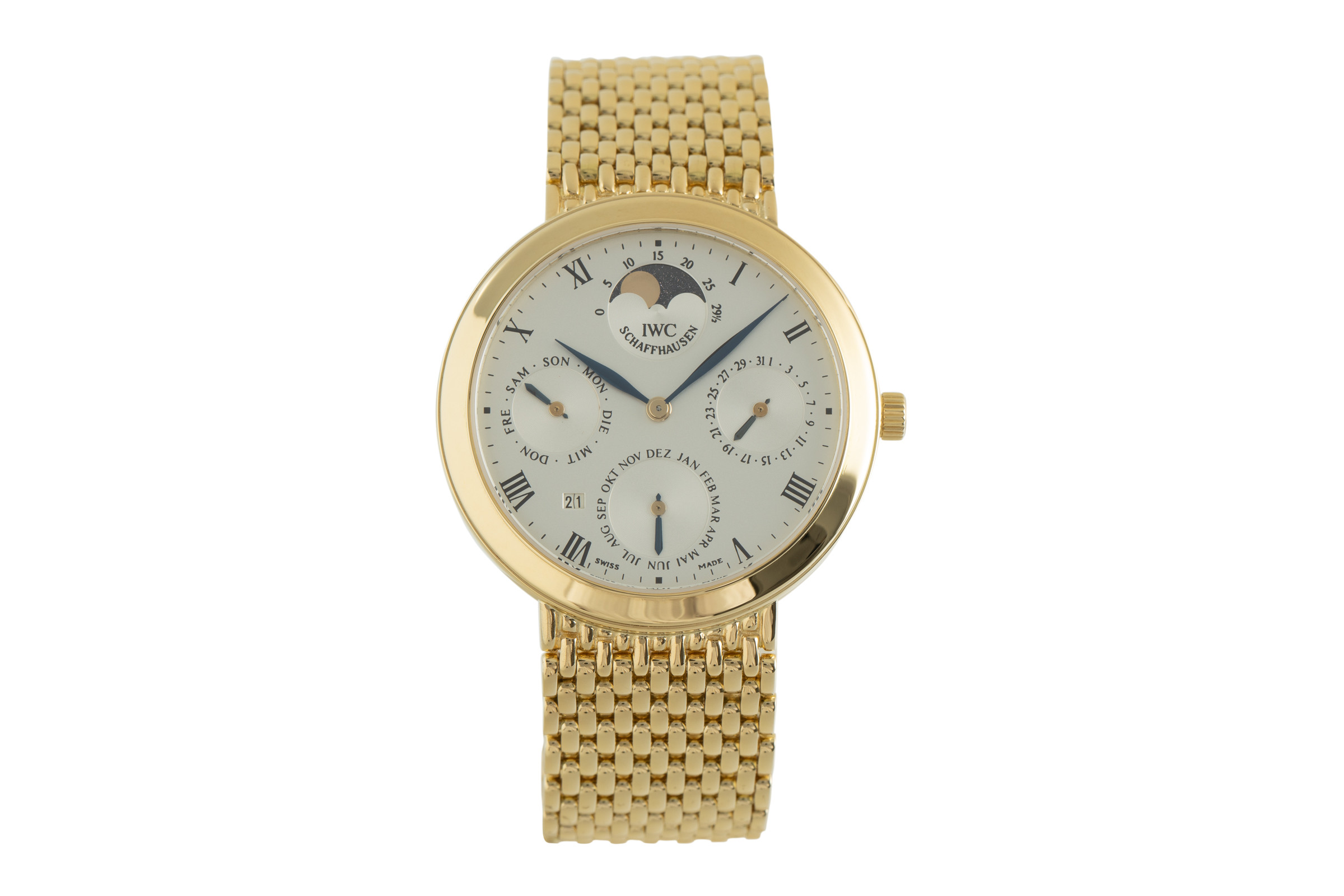 IWC Romana 18 ct gold manual winding Kal. 18561 Ref. 2050