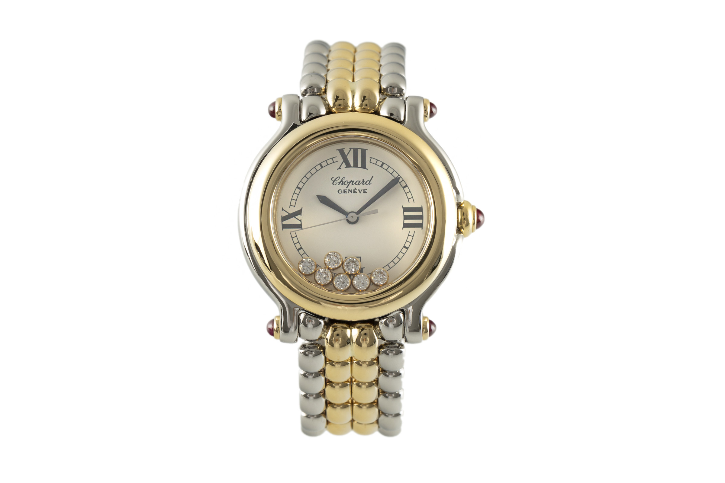 Chopard Happy Sport steel / gold quartz Kal. ETA 956.112 Ref. 27/8237-21