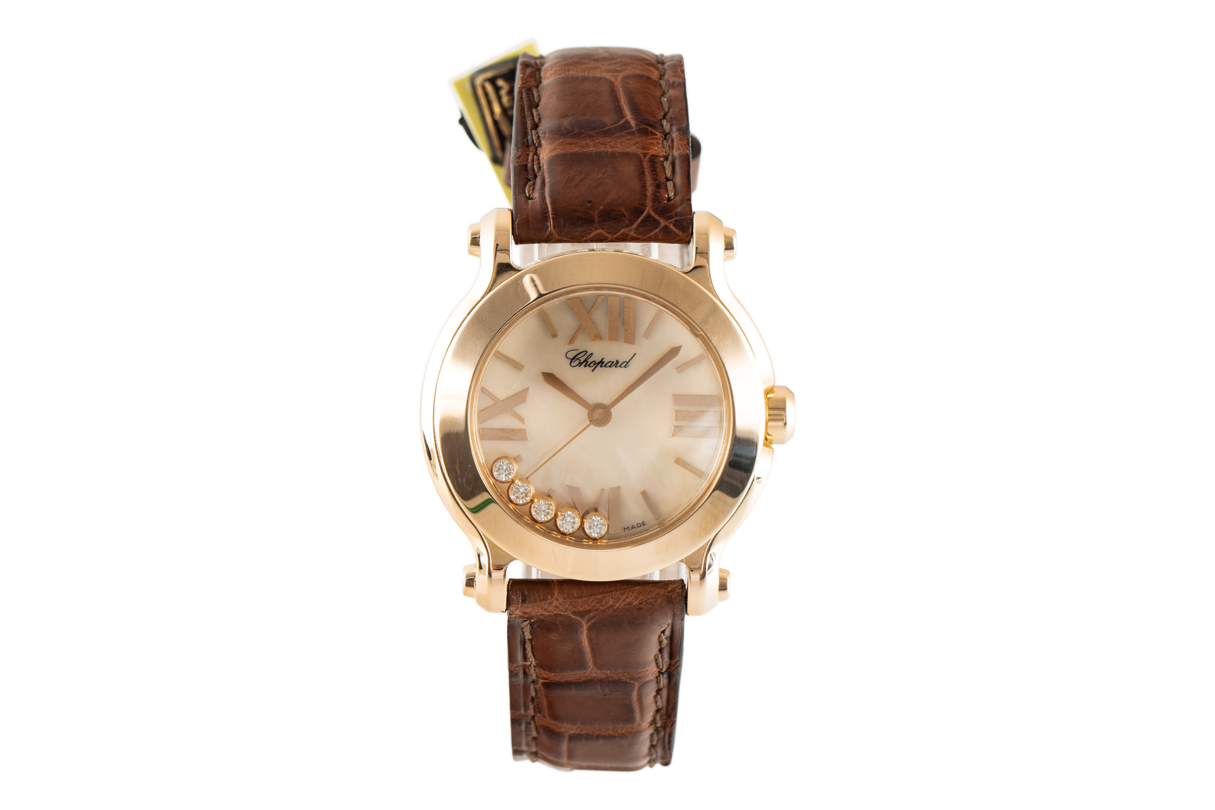 Chopard Happy Sport 18 ct red gold quartz Ref. 4189