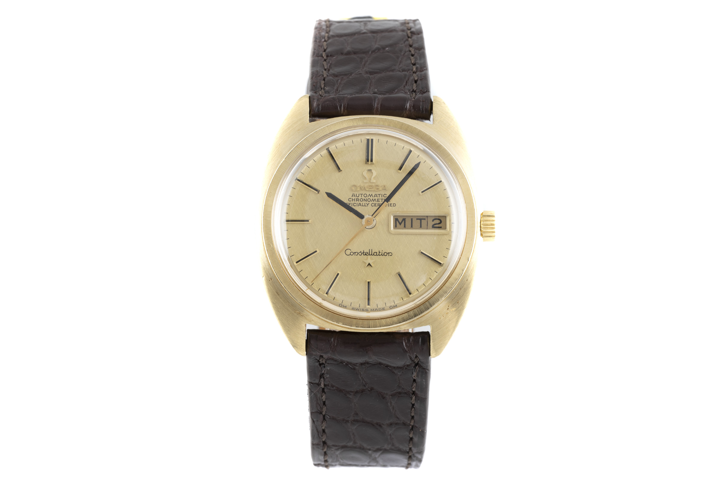 Omega Constellation 18 ct gold automatic Kal. 751 Ref. 168.019
