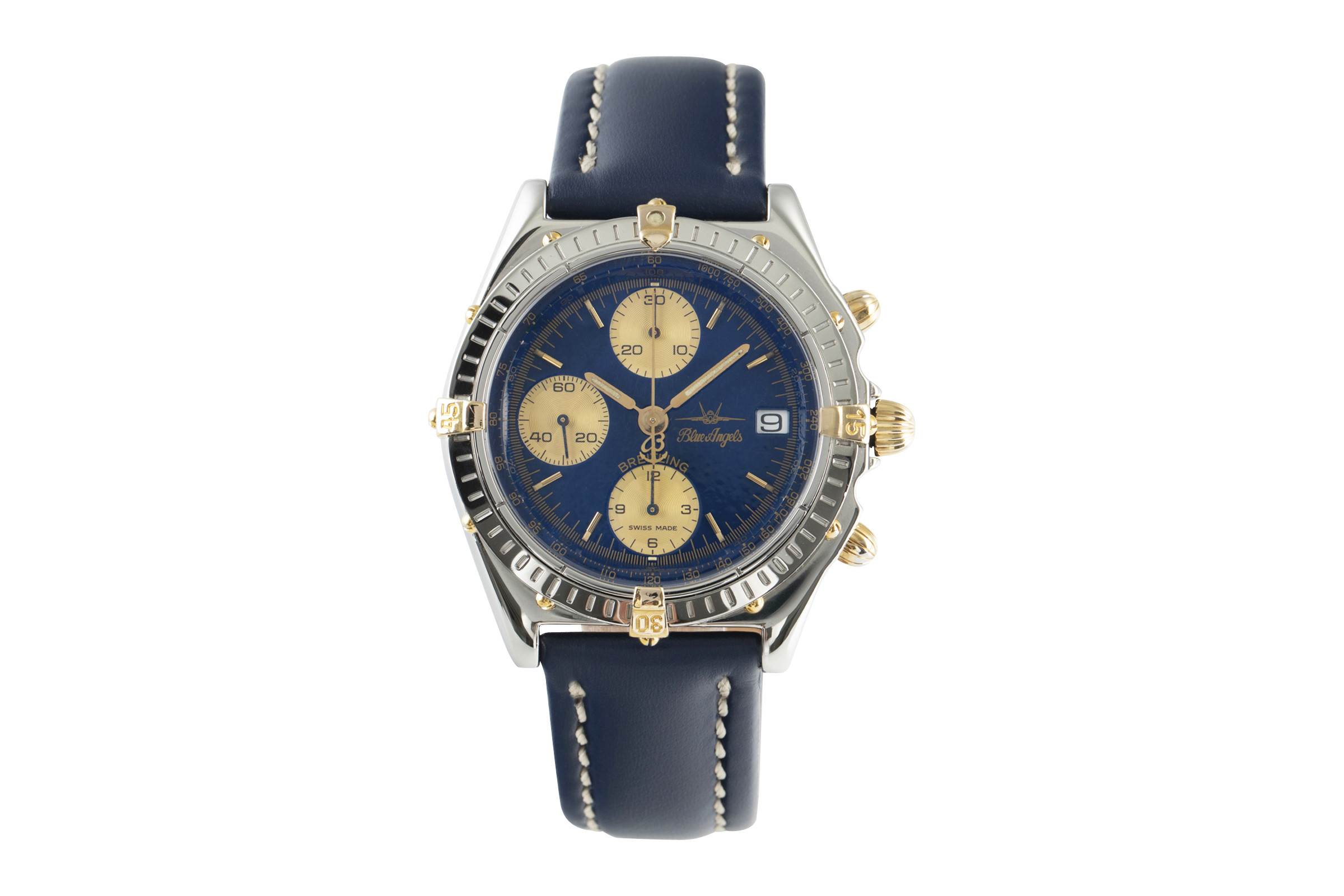 Breitling Chronomat chronograph steel / gold automatic Kal. B13 Ref. B13050