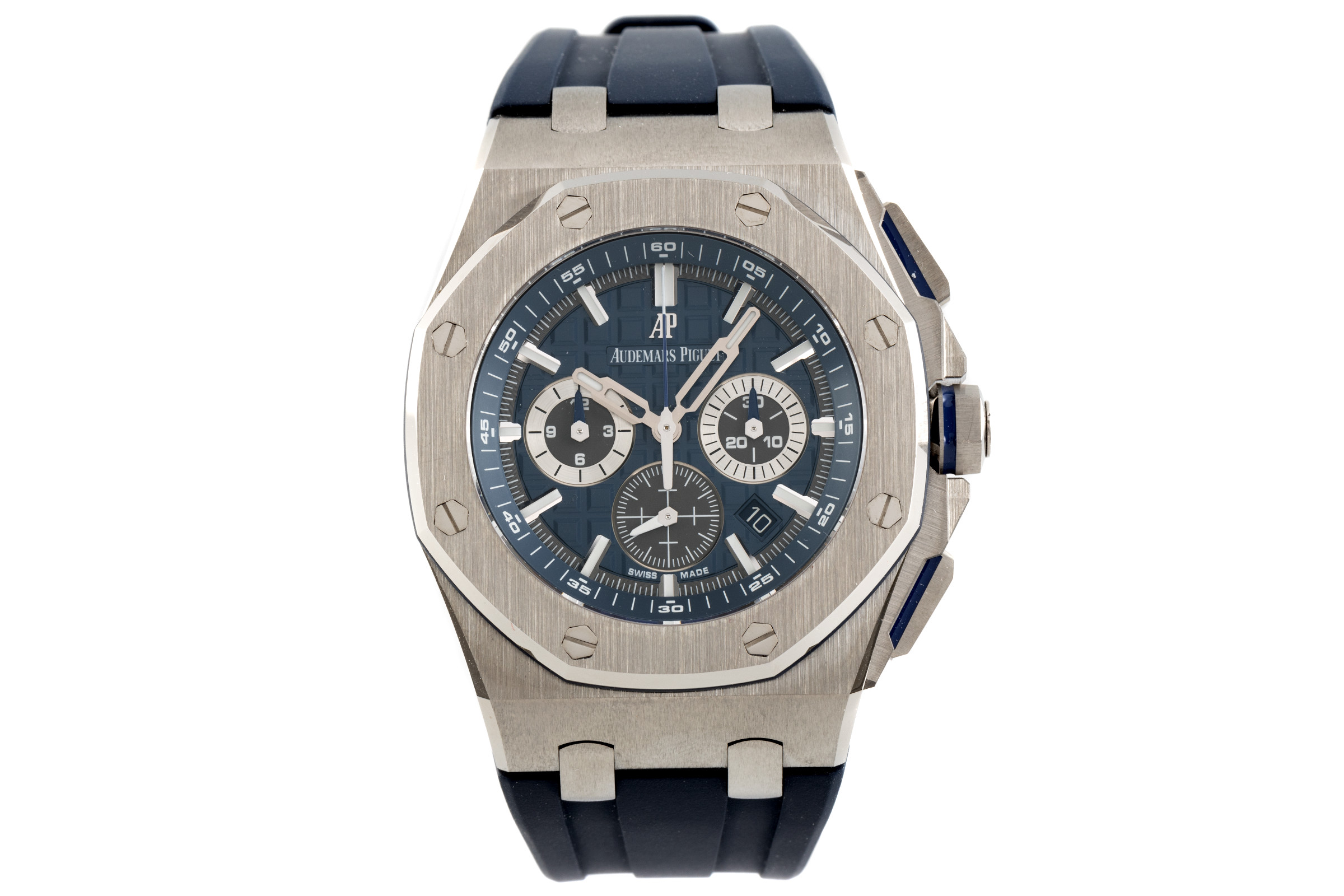 Audemars Piguet Royal Oak chronograph titanium automatic Kal. 2385 Ref. 26480TI-OO-A027CA01